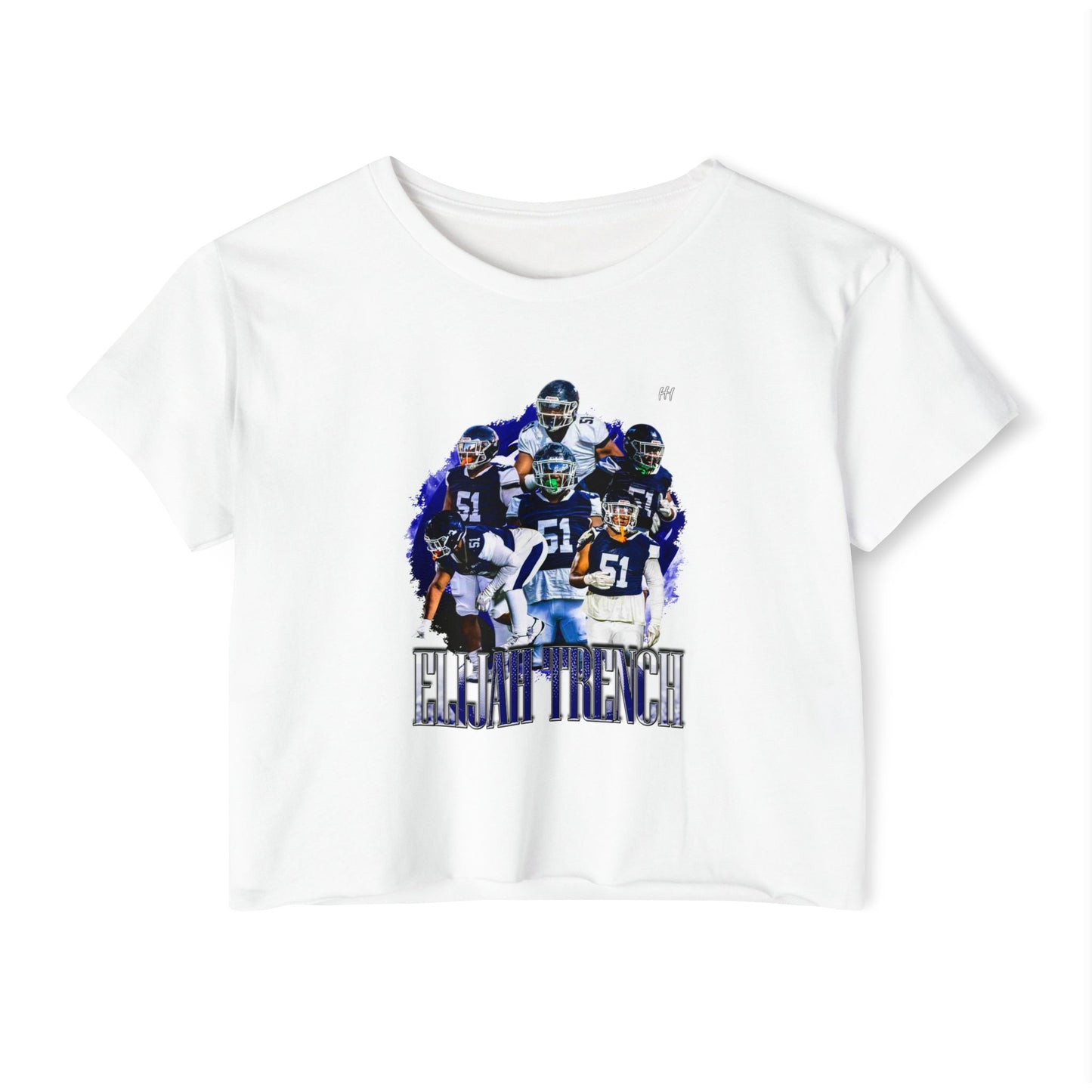 Elijah Trench Crop Top