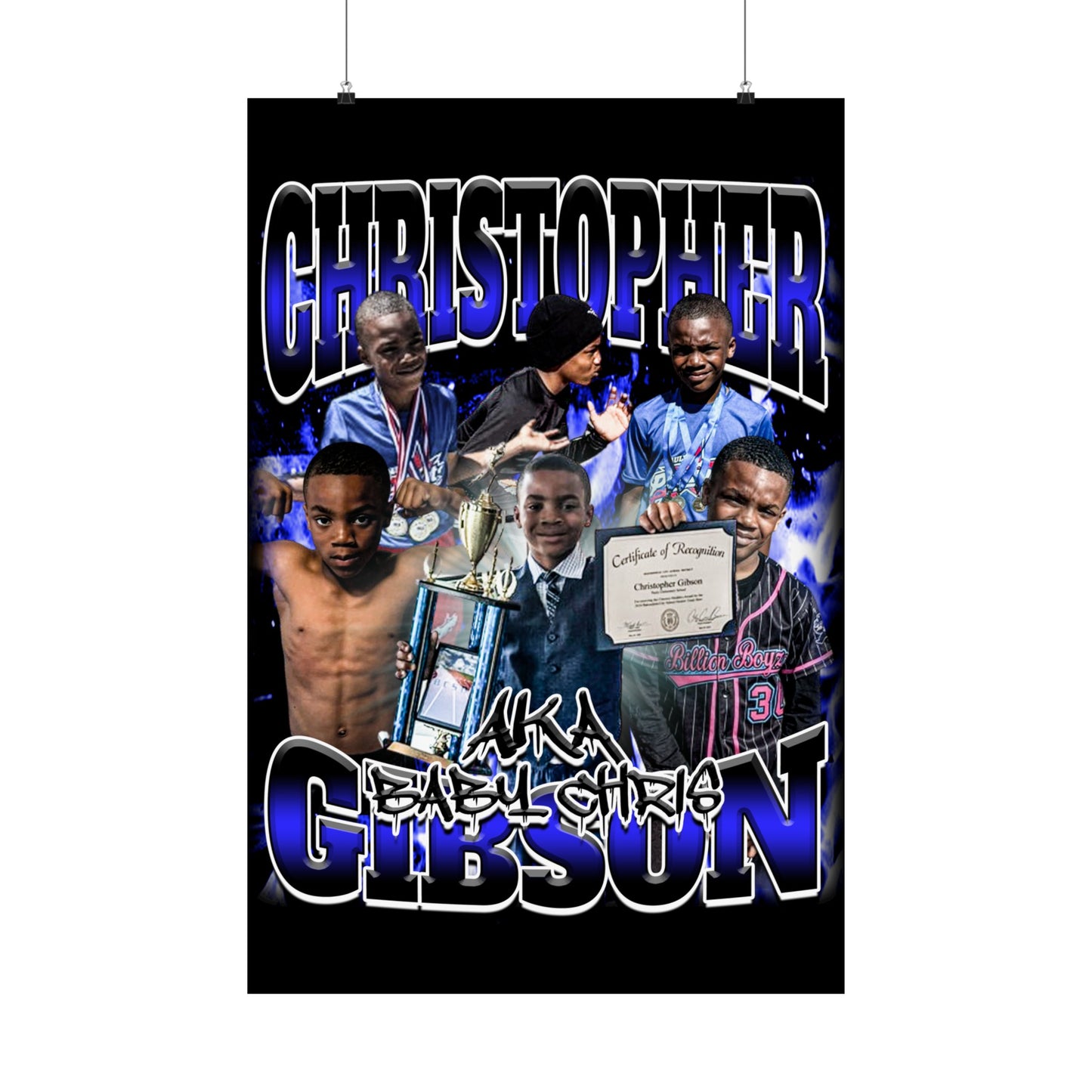 Christopher Gibson Poster 24" x 36"