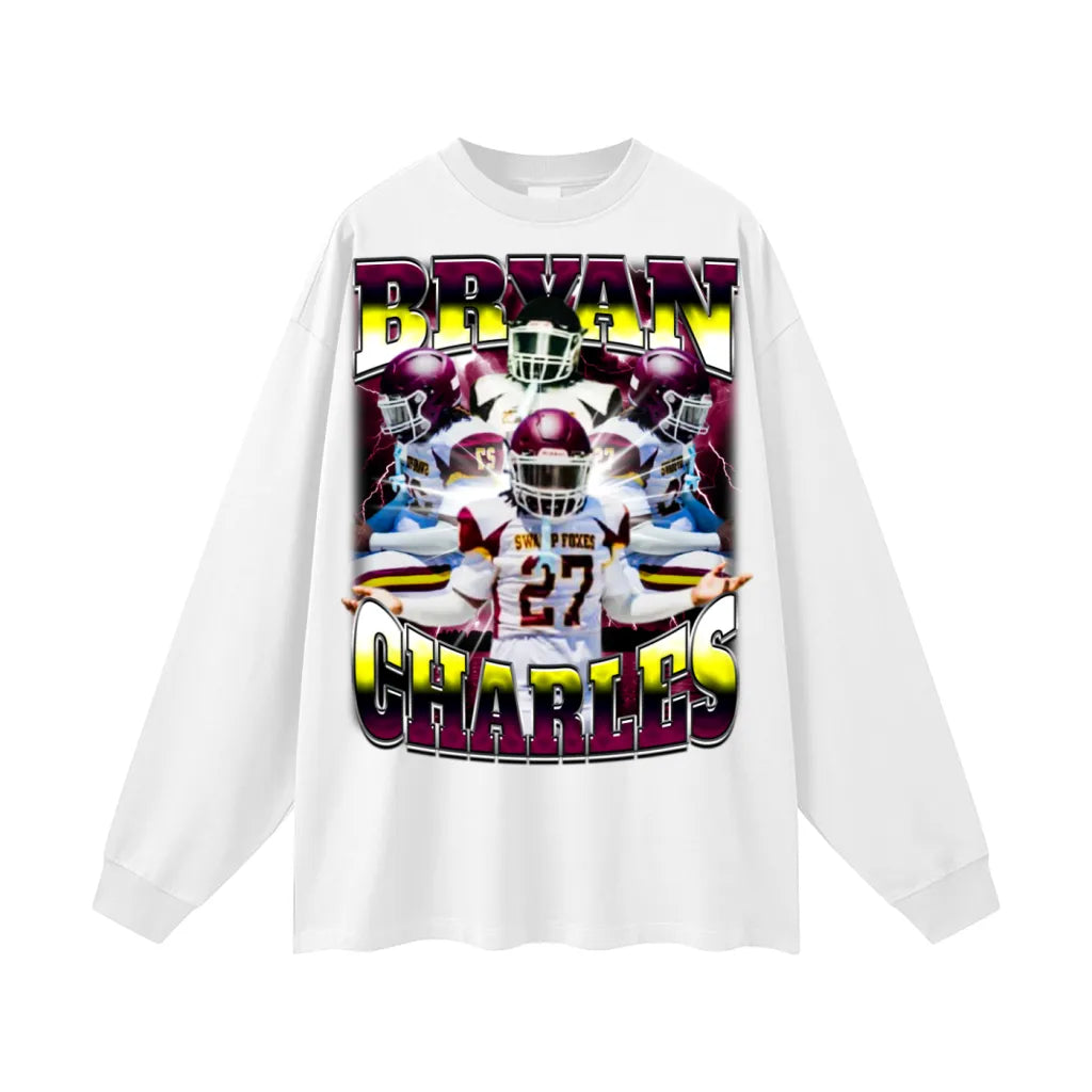 Bryan Charles Oversized Long Sleeve Tee