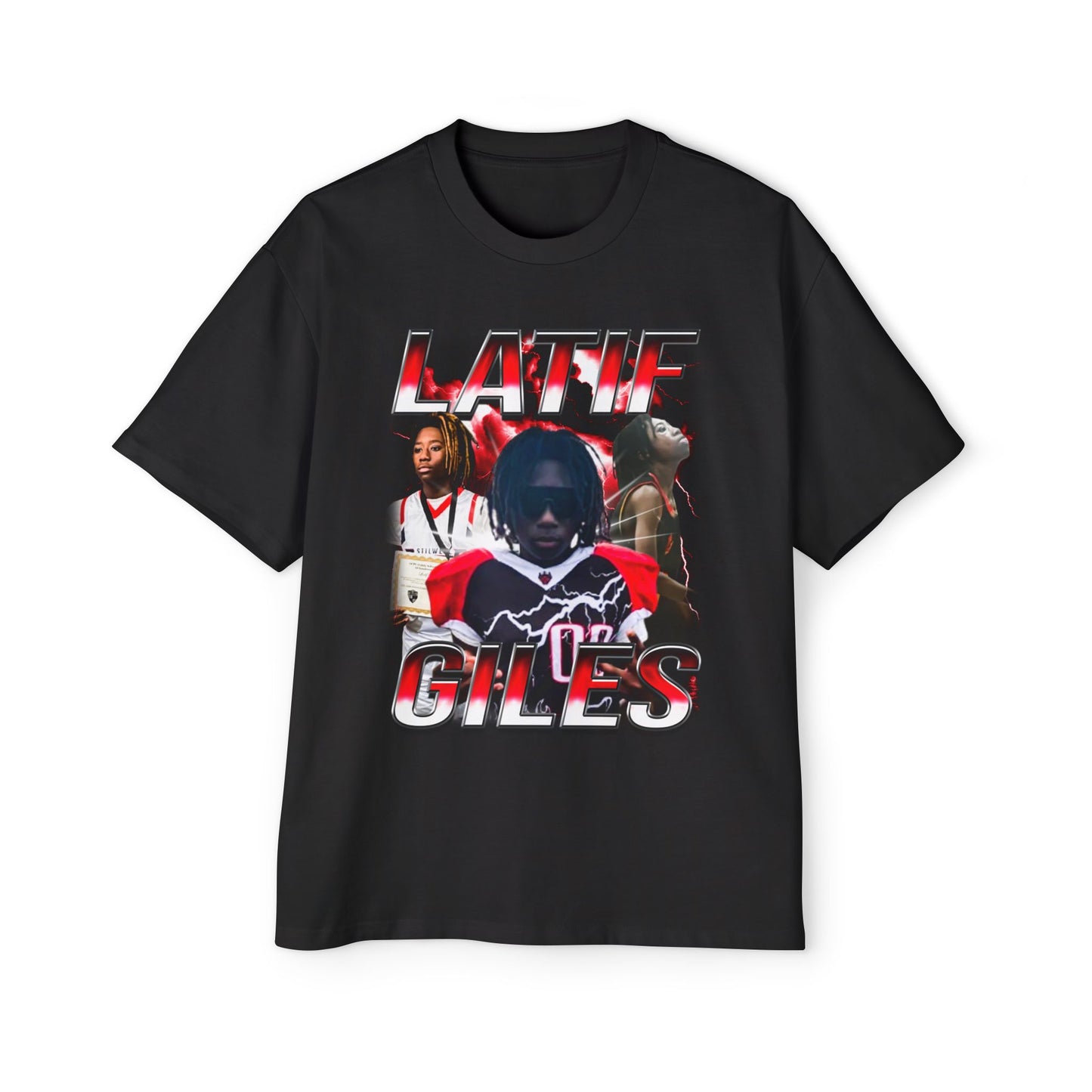 Latif Giles Oversized Retro Tee