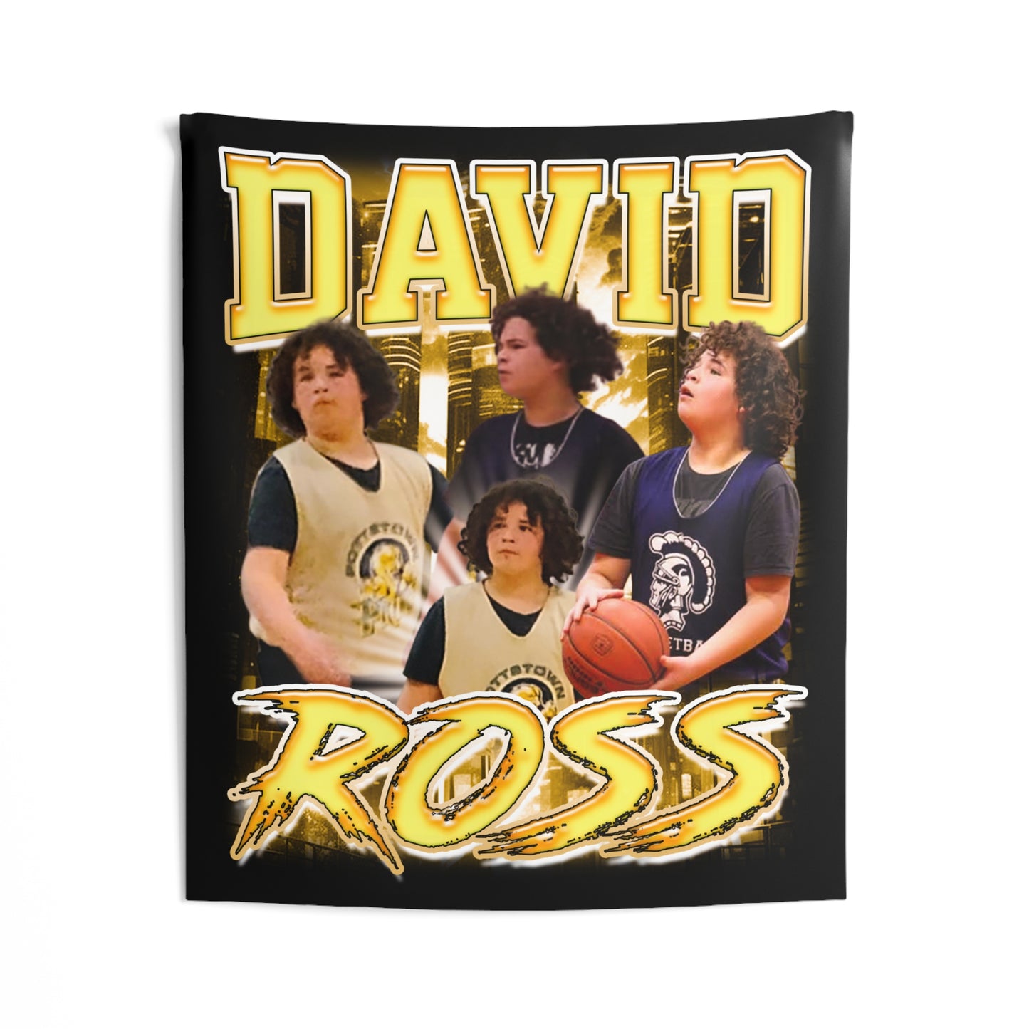David Ross Tapestry 50” x 60”