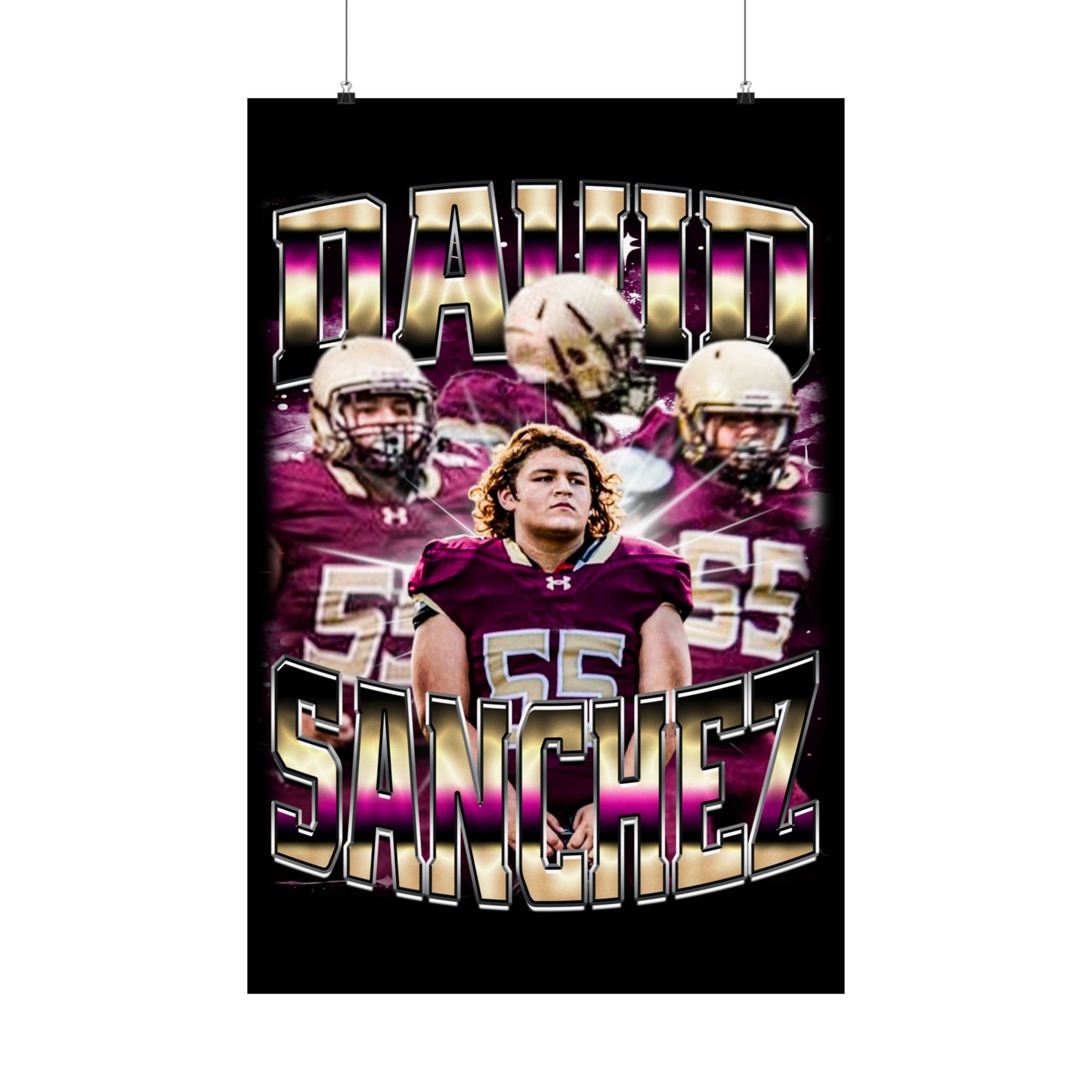 David Sanchez Poster 24" x 36"