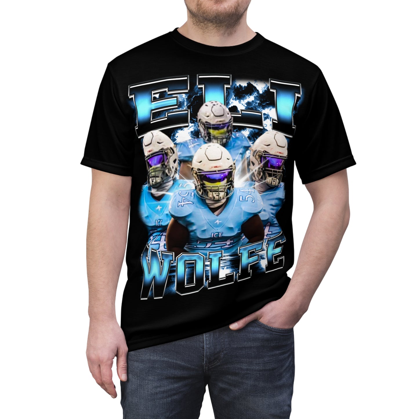 Eli Wolfe Vintage Full Print Tee