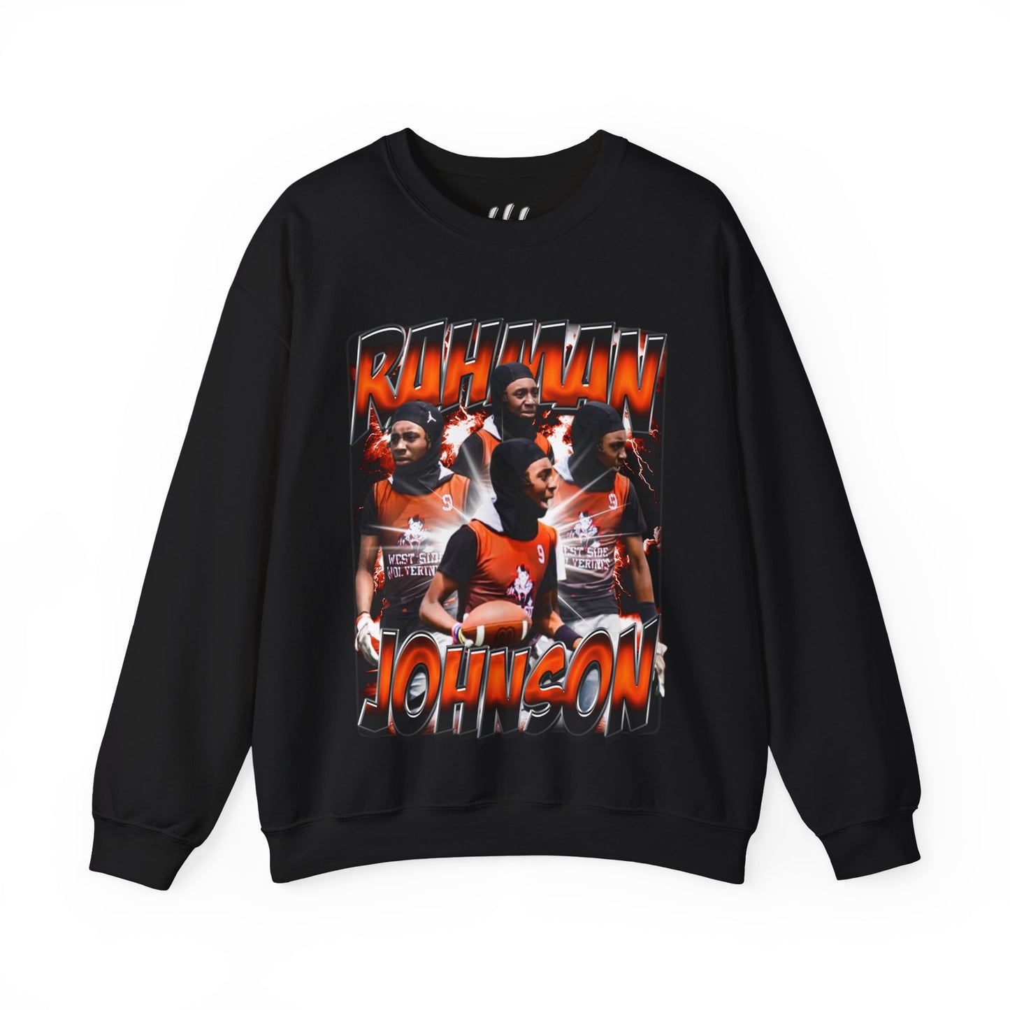 Rahman Johnson 2 Crewneck Sweatshirt