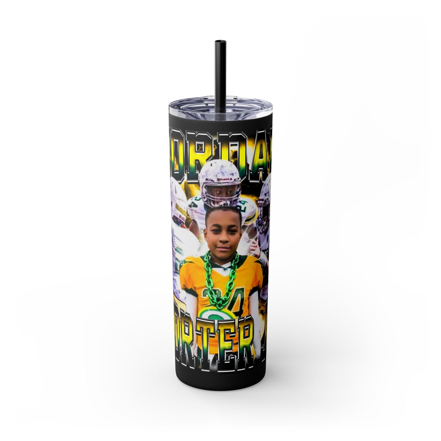 Jordan Porter Jr Stainless Steal Tumbler