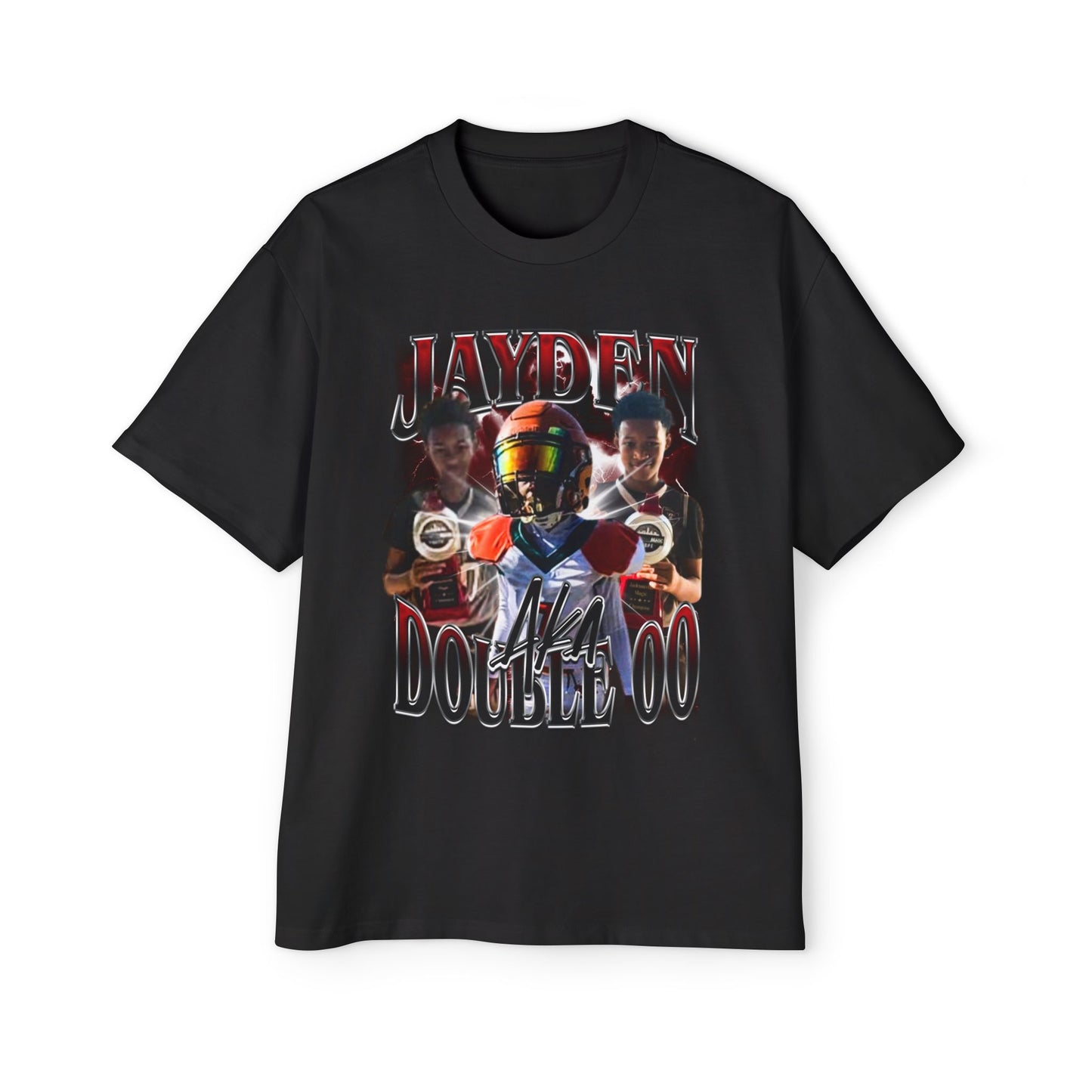 Jayden Aka Double 00 Oversized Retro Tee