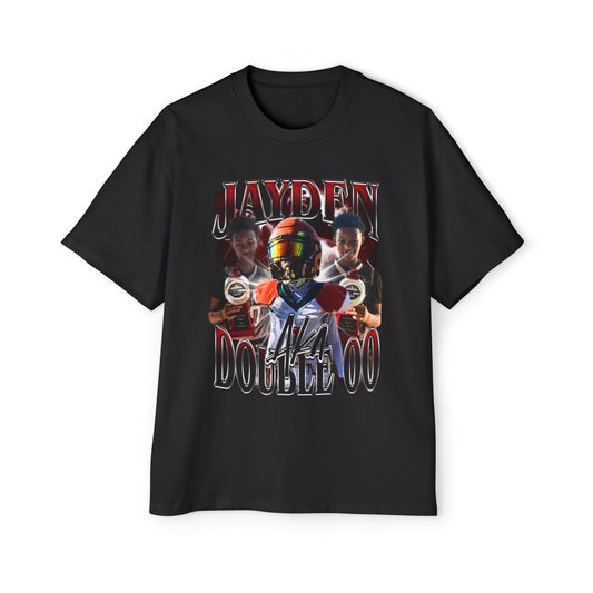 Jayden Aka Double 00 Oversized Retro Tee