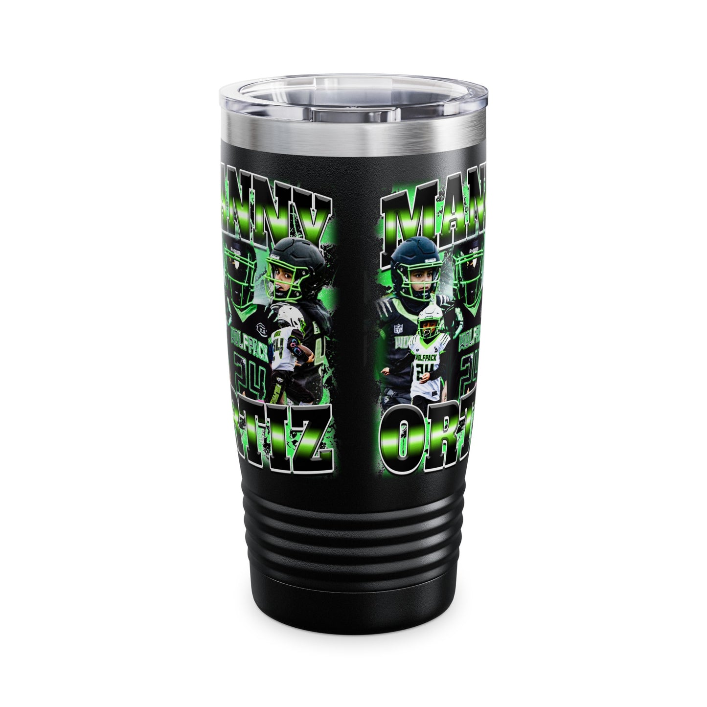 Manny Ortiz Stainless Steal Tumbler