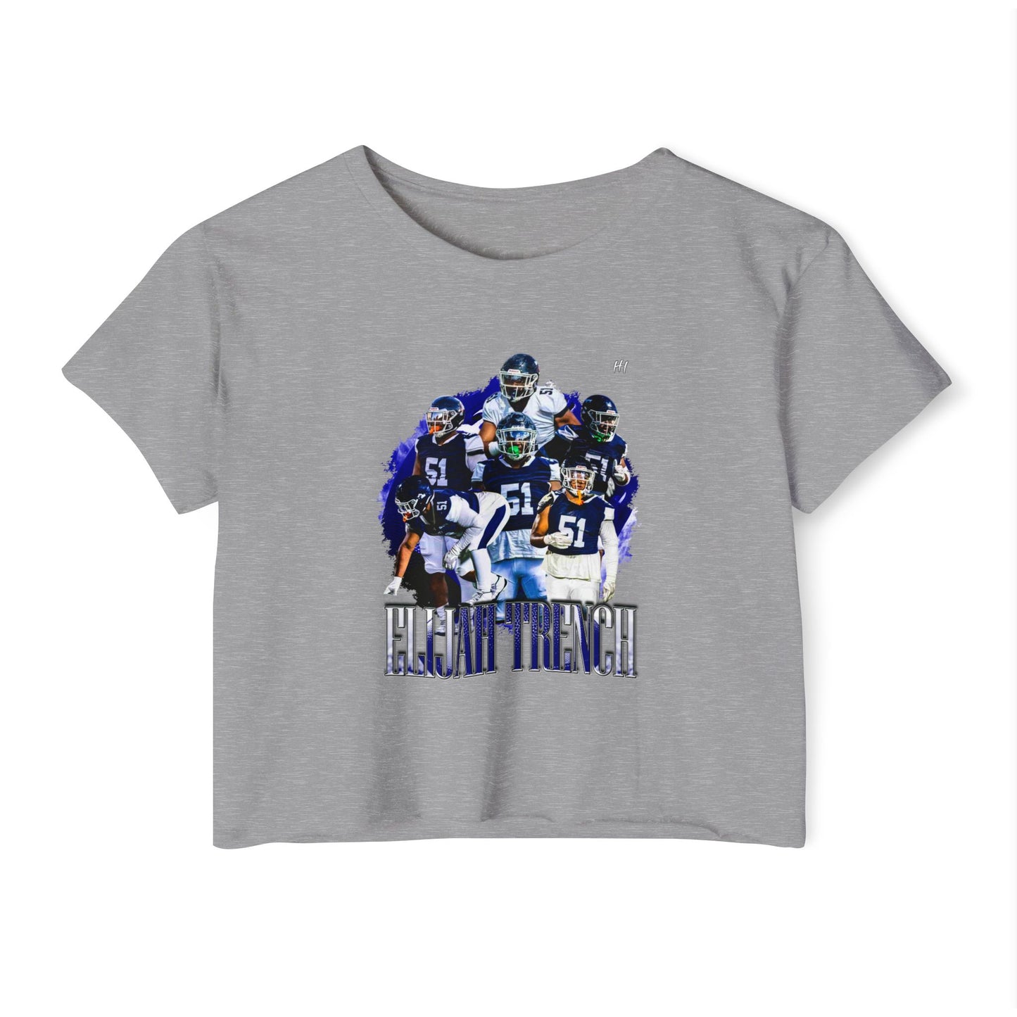 Elijah Trench Crop Top