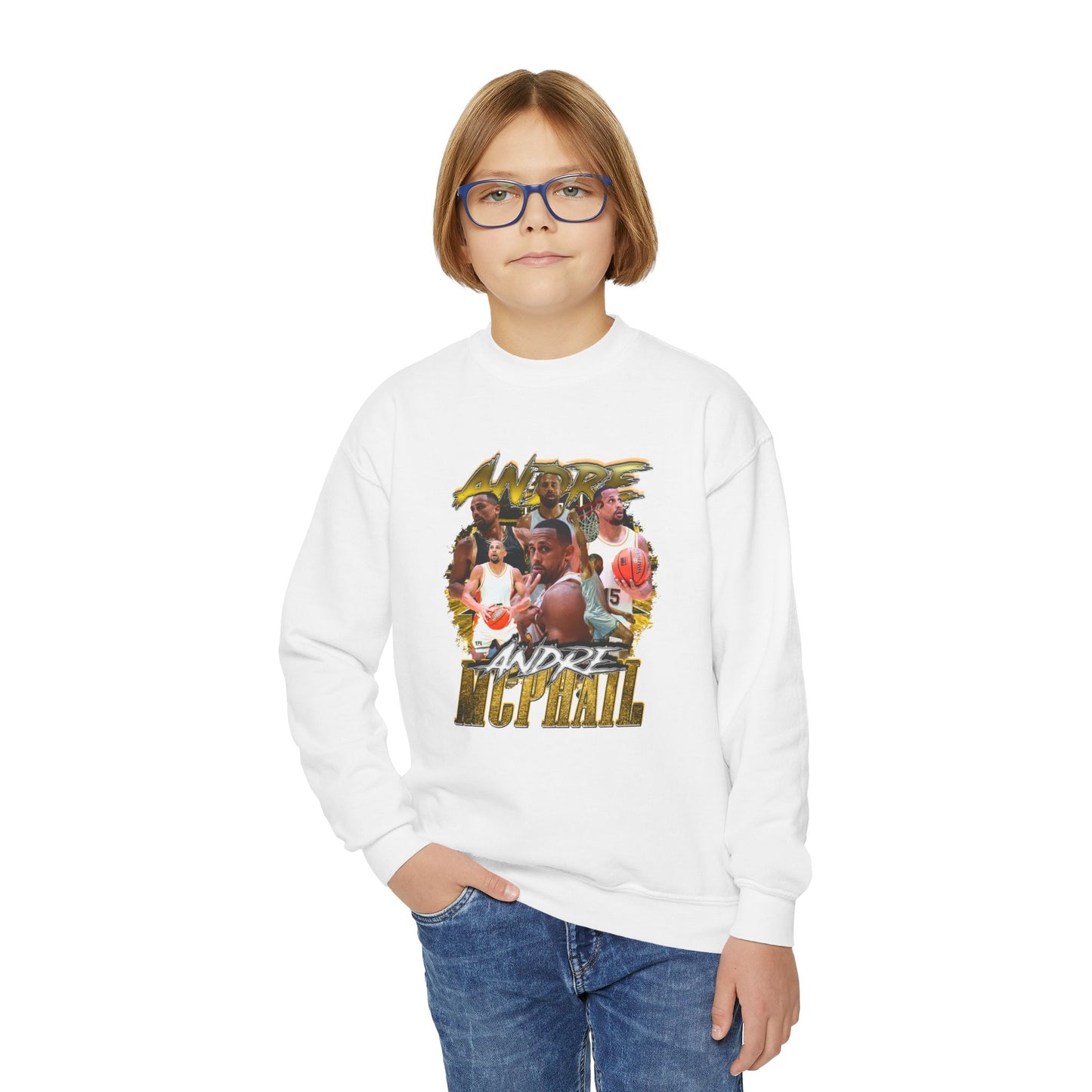 Andre McPhail Youth Crewneck Sweatshirt