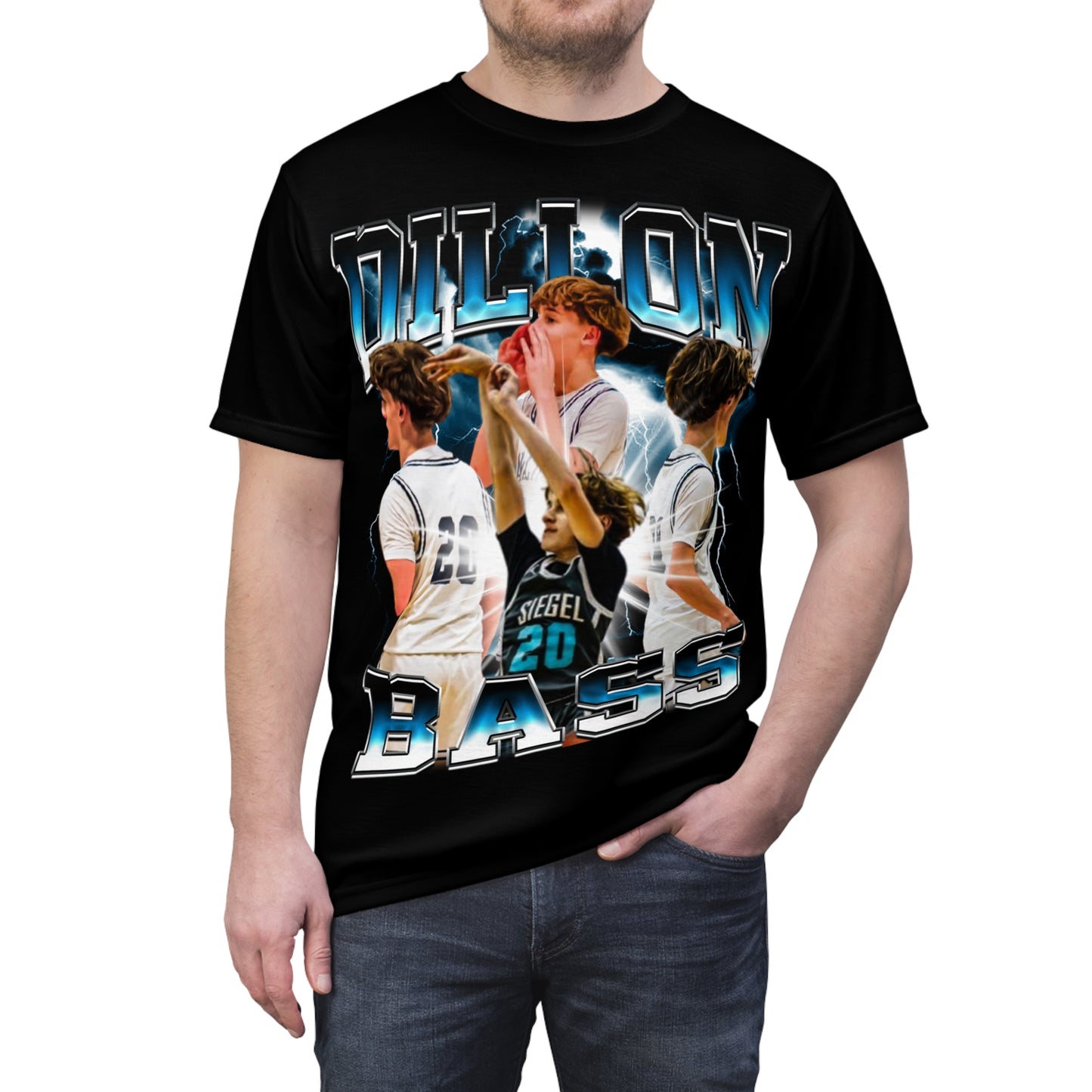 Dillon Bass Vintage Full Print Tee