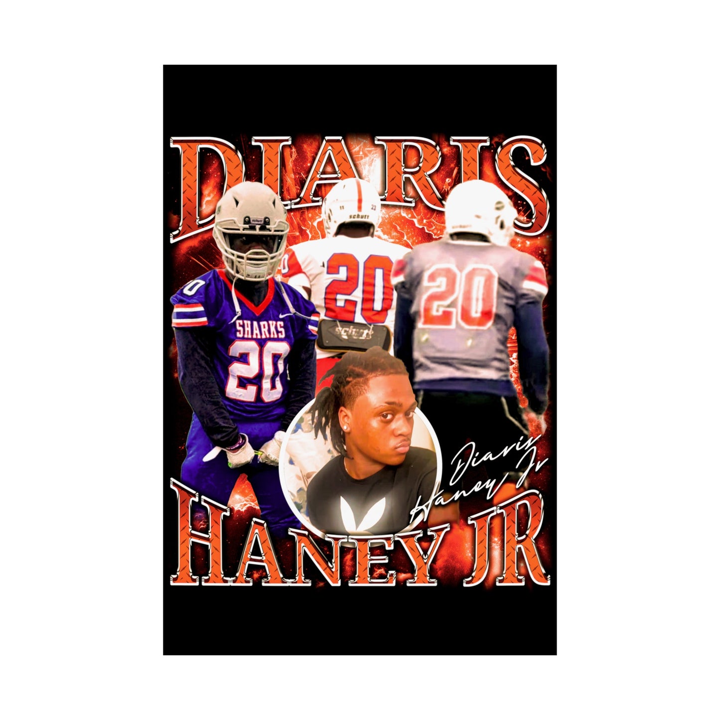 Diaris Haney JR Poster 24" x 36"