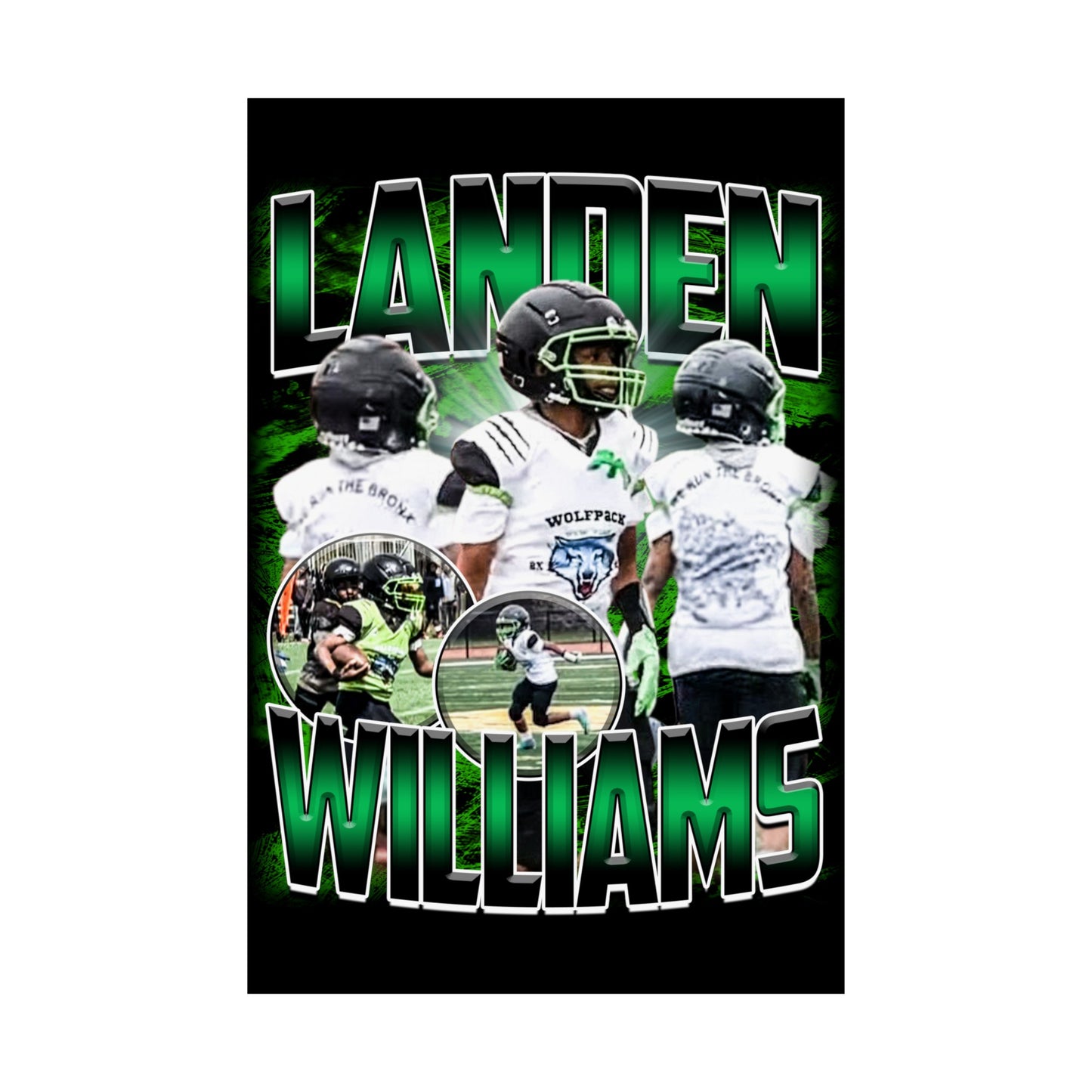 Landen Williams Poster 24" x 36" Hometown Hero