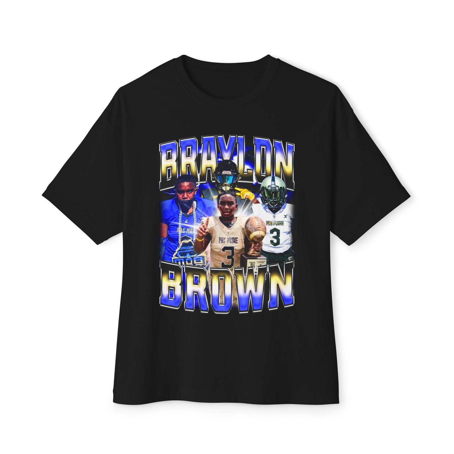 Braylon Brown Oversized Vintage Tee