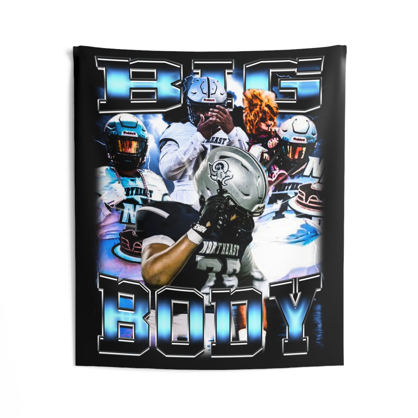 Big Body Tapestry 50” x 60”