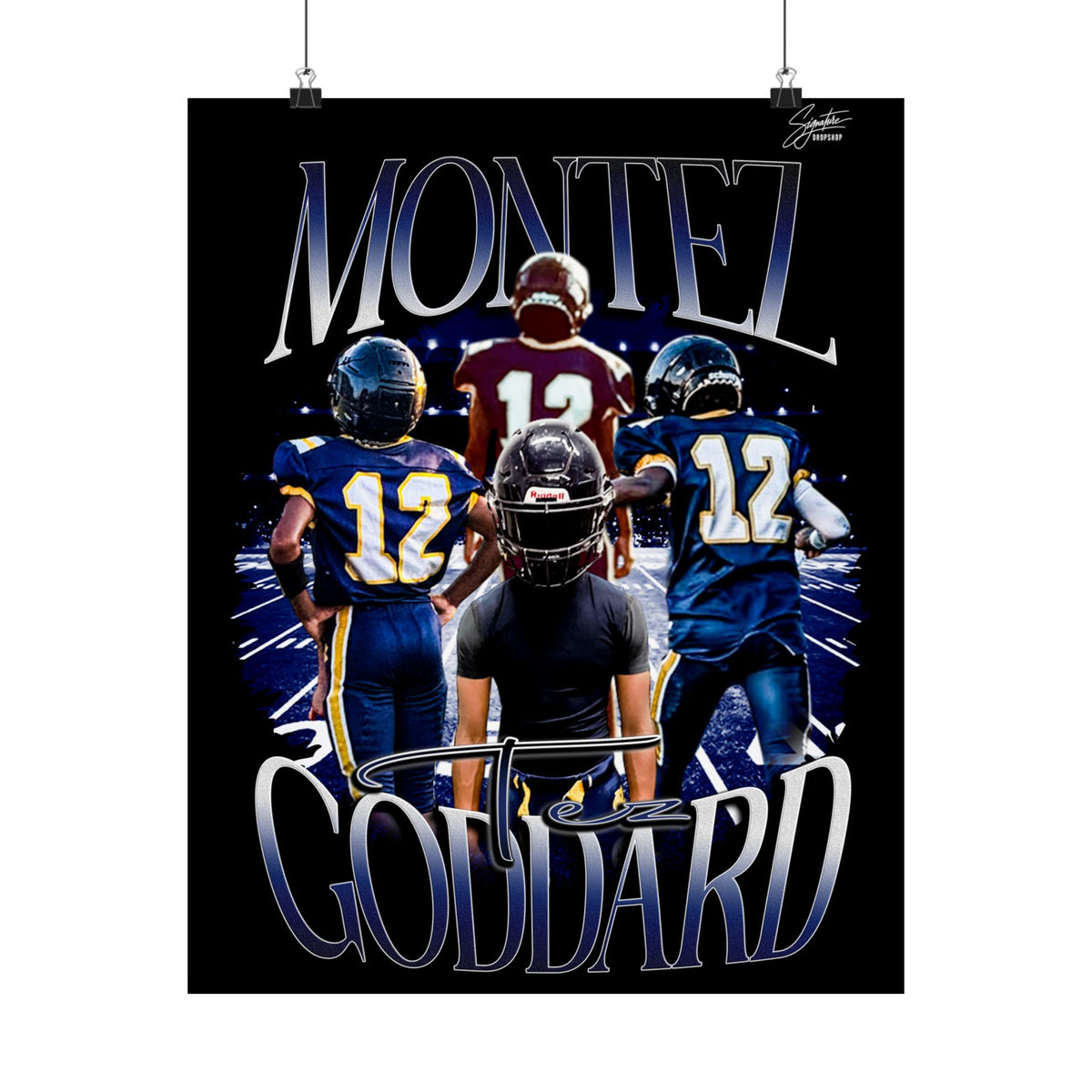 Montez Goddard Poster