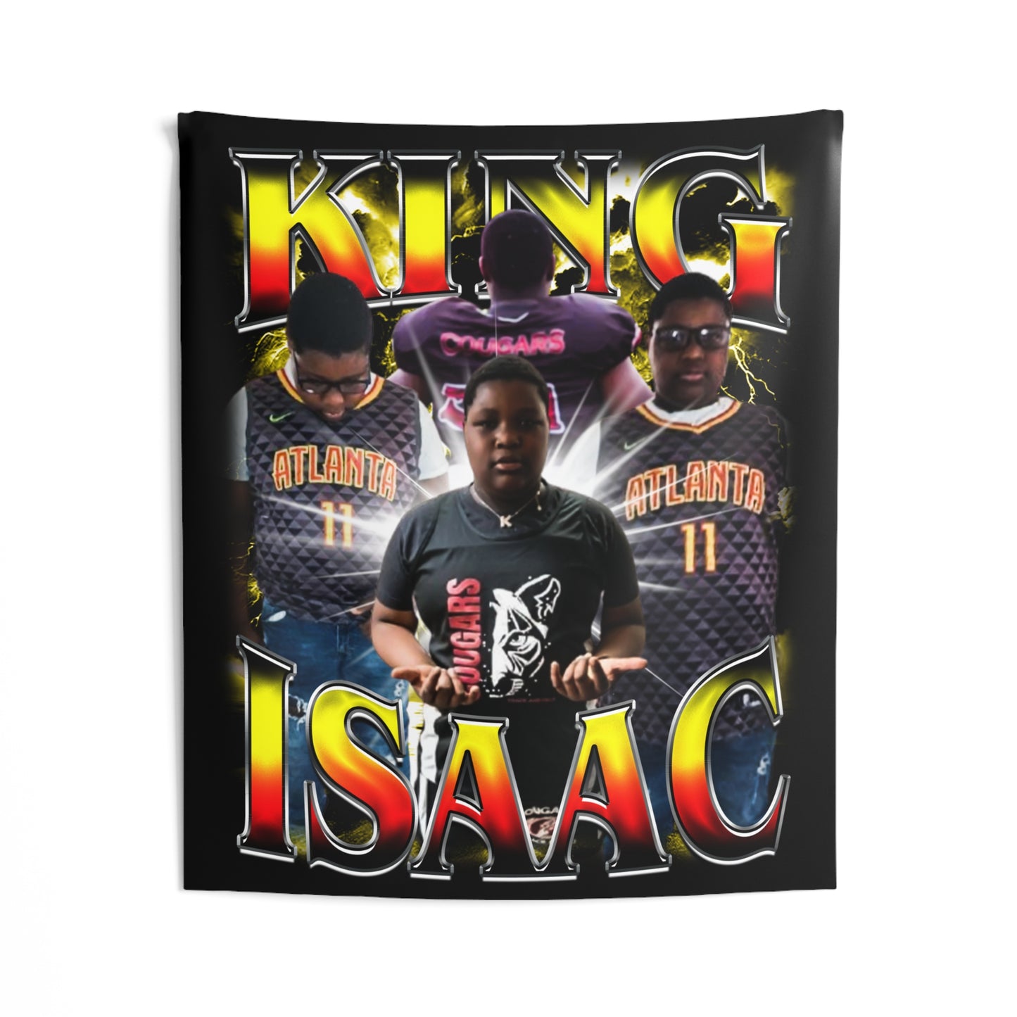 King Isaac Tapestry 50” x 60”