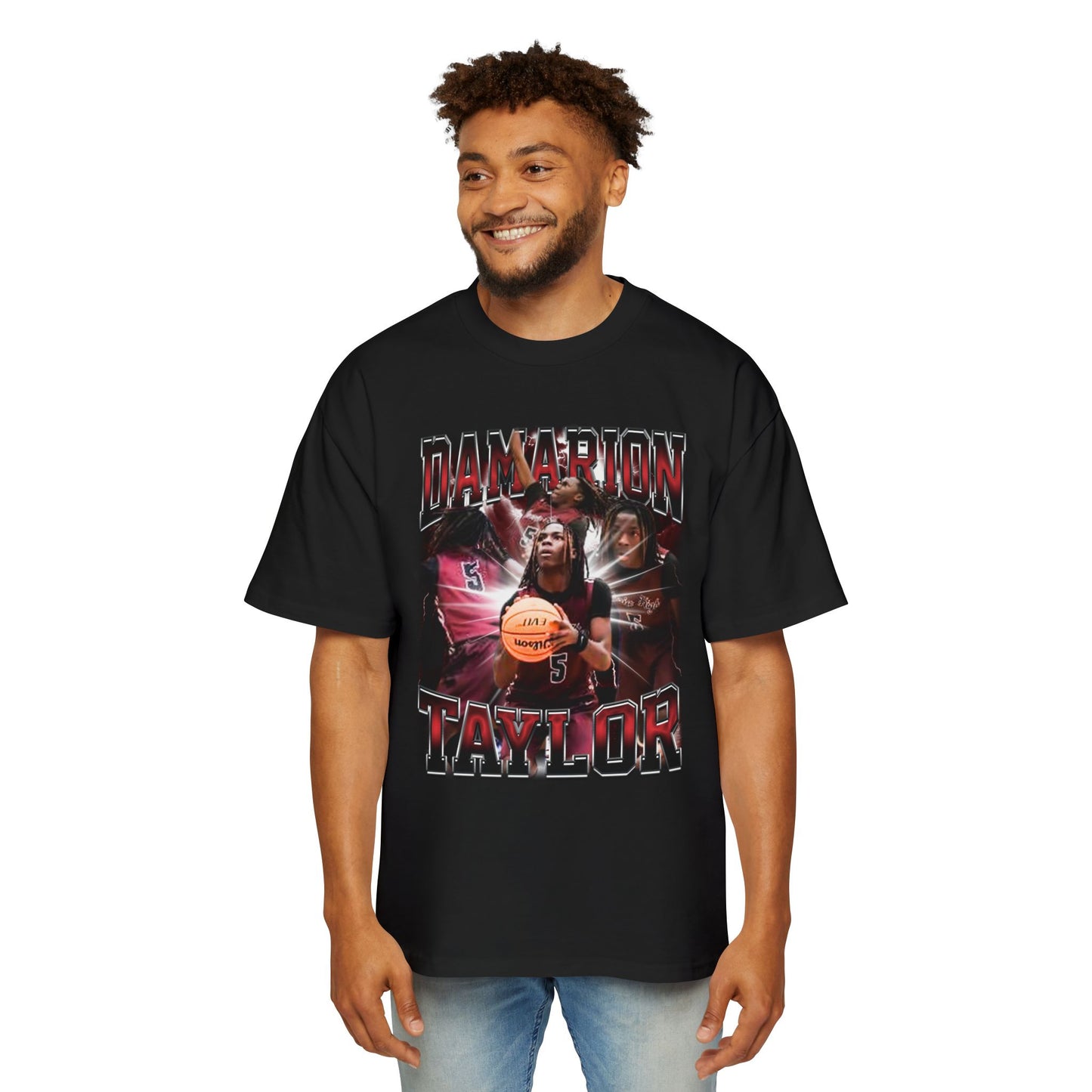 Damarion Taylor Oversized Retro Tee