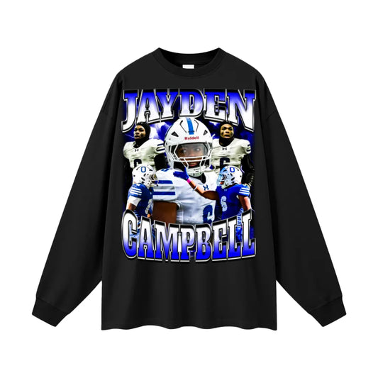 Jayden Campbell Oversized Long Sleeve Tee
