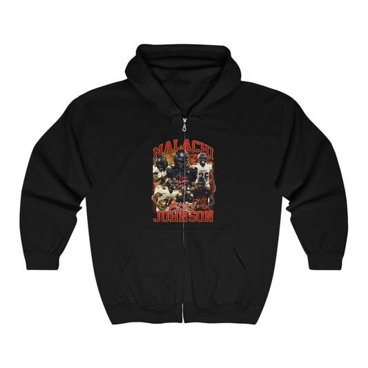 Malachi Johnson Full Zip Hoodie
