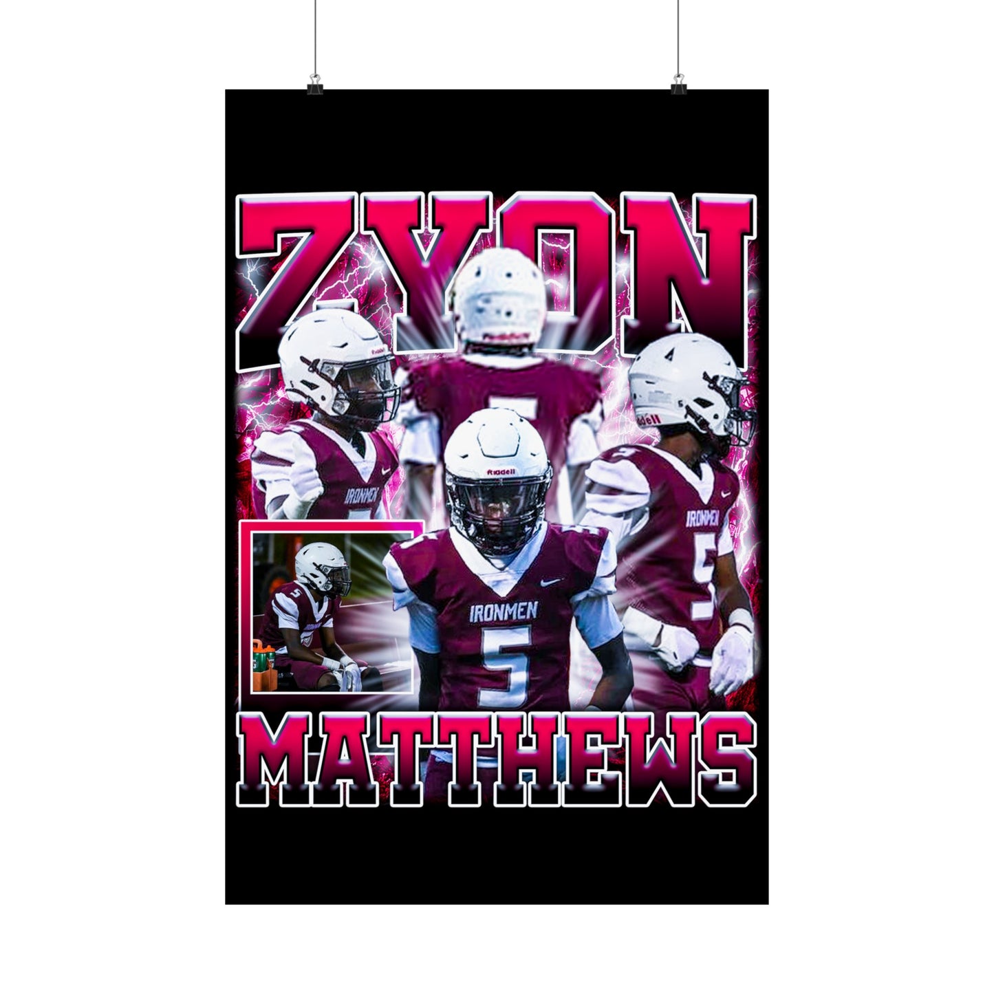 Zyon Matthews Poster 24" x 36"