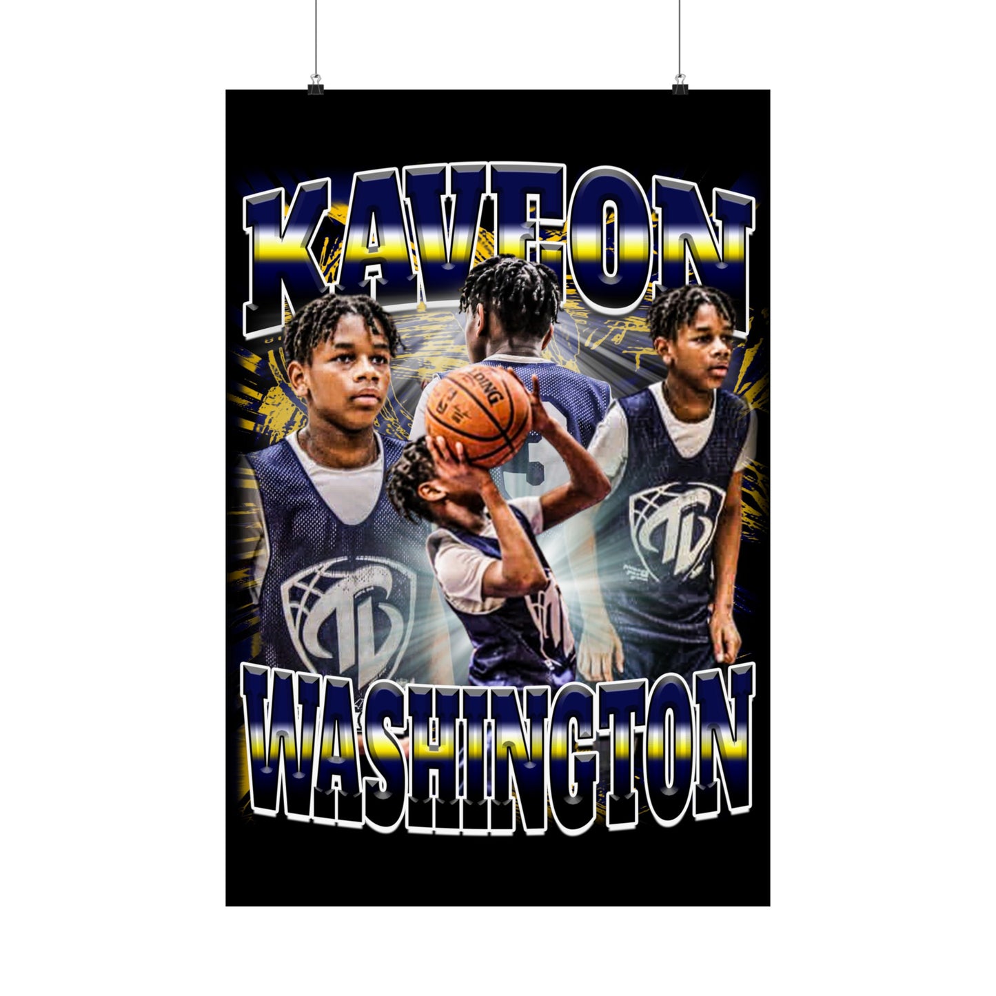 Kaveon Washington Poster 24" x 36"