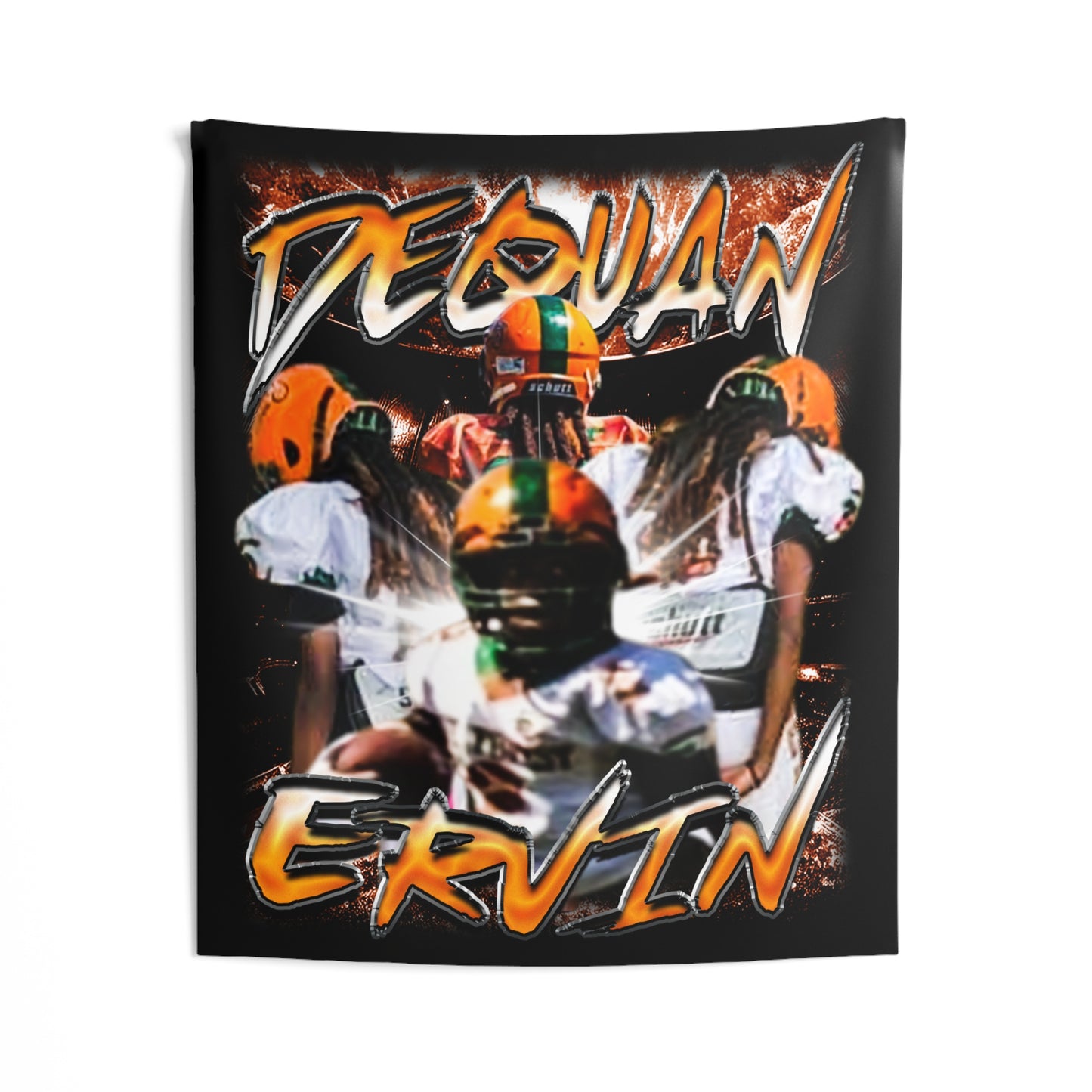 Dequan Ervin Tapestry 50” x 60”