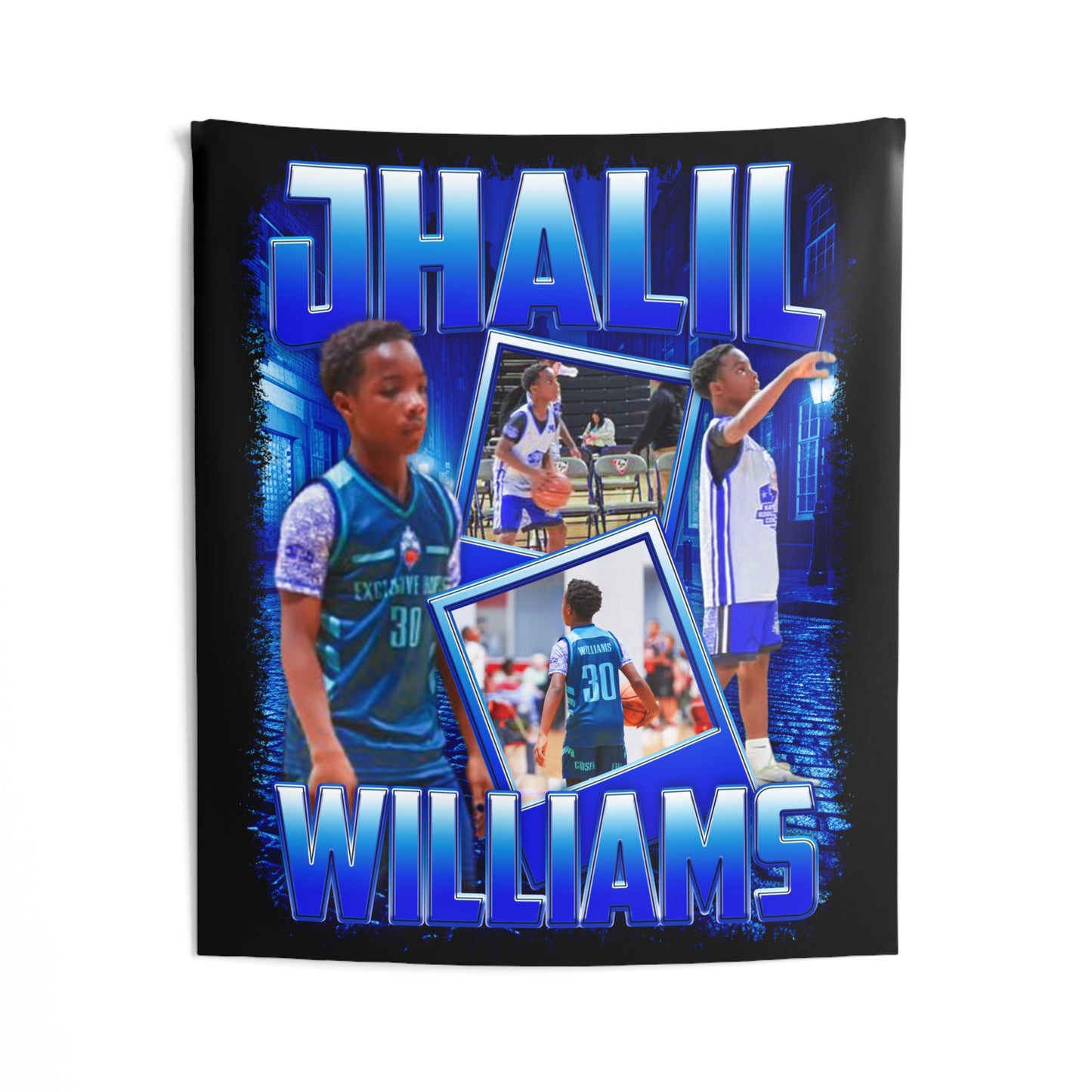 Jhalil Williams Tapestry 50” x 60”