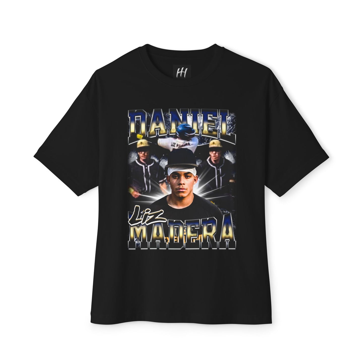 Daniel Liz Madera Oversized Tee