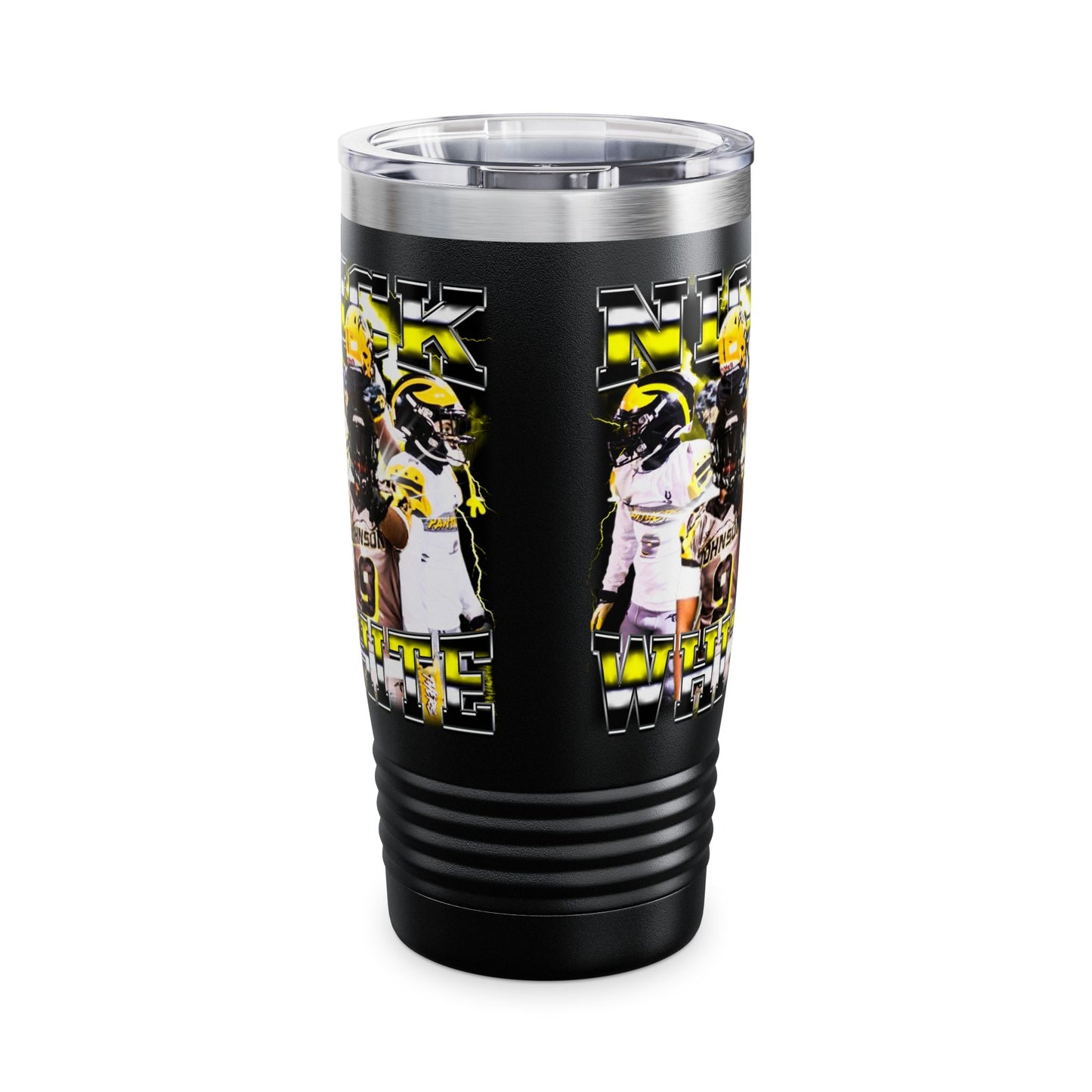 Nick White Stainless Steal Tumbler