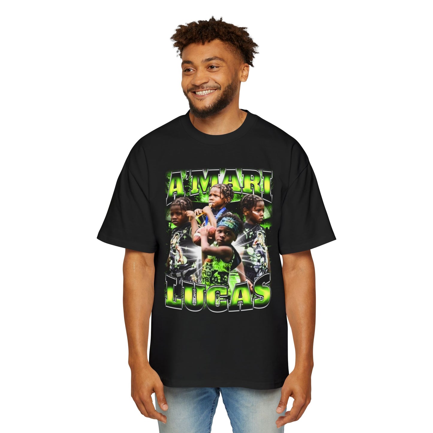 A’mari Lucas Oversized Retro Tee