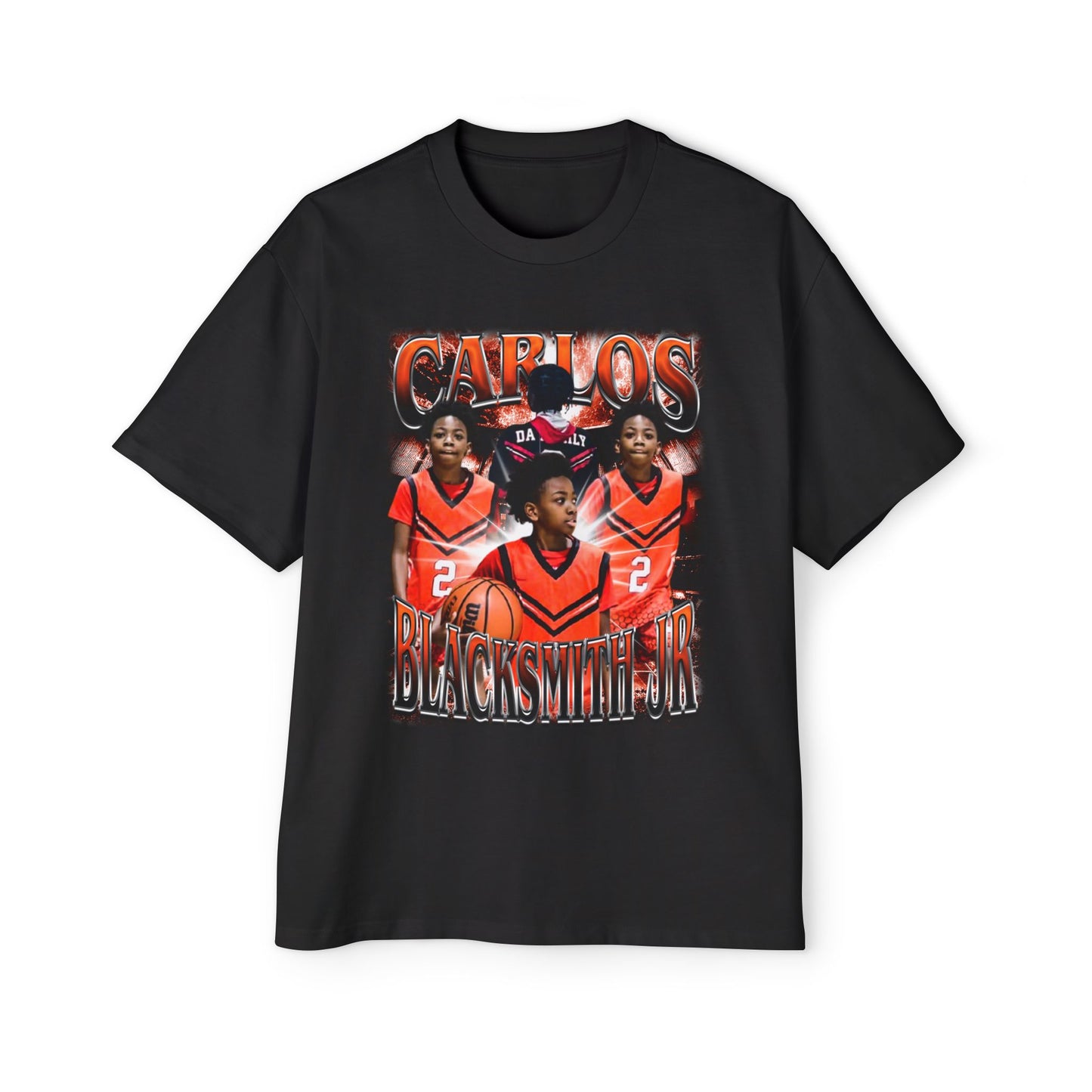 Carlos Blacksmith Jr Oversized Retro Tee