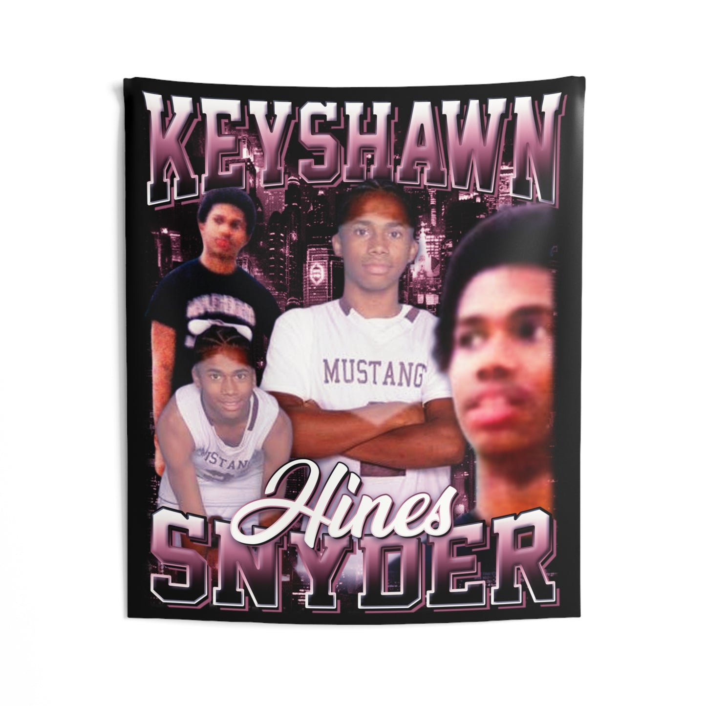 Keyshawn Hines Snyder Tapestry 50” x 60”