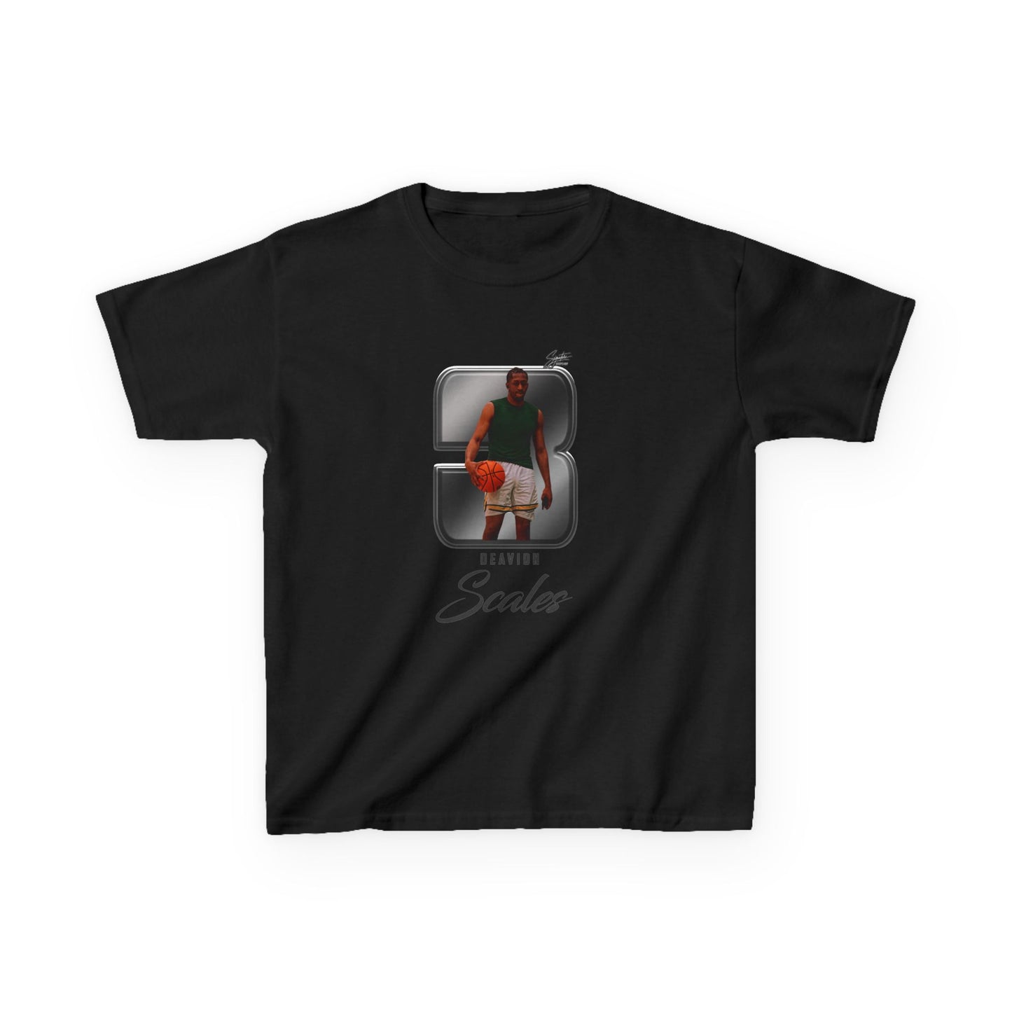 Deavion Scales Youth Heavy Cotton Tee