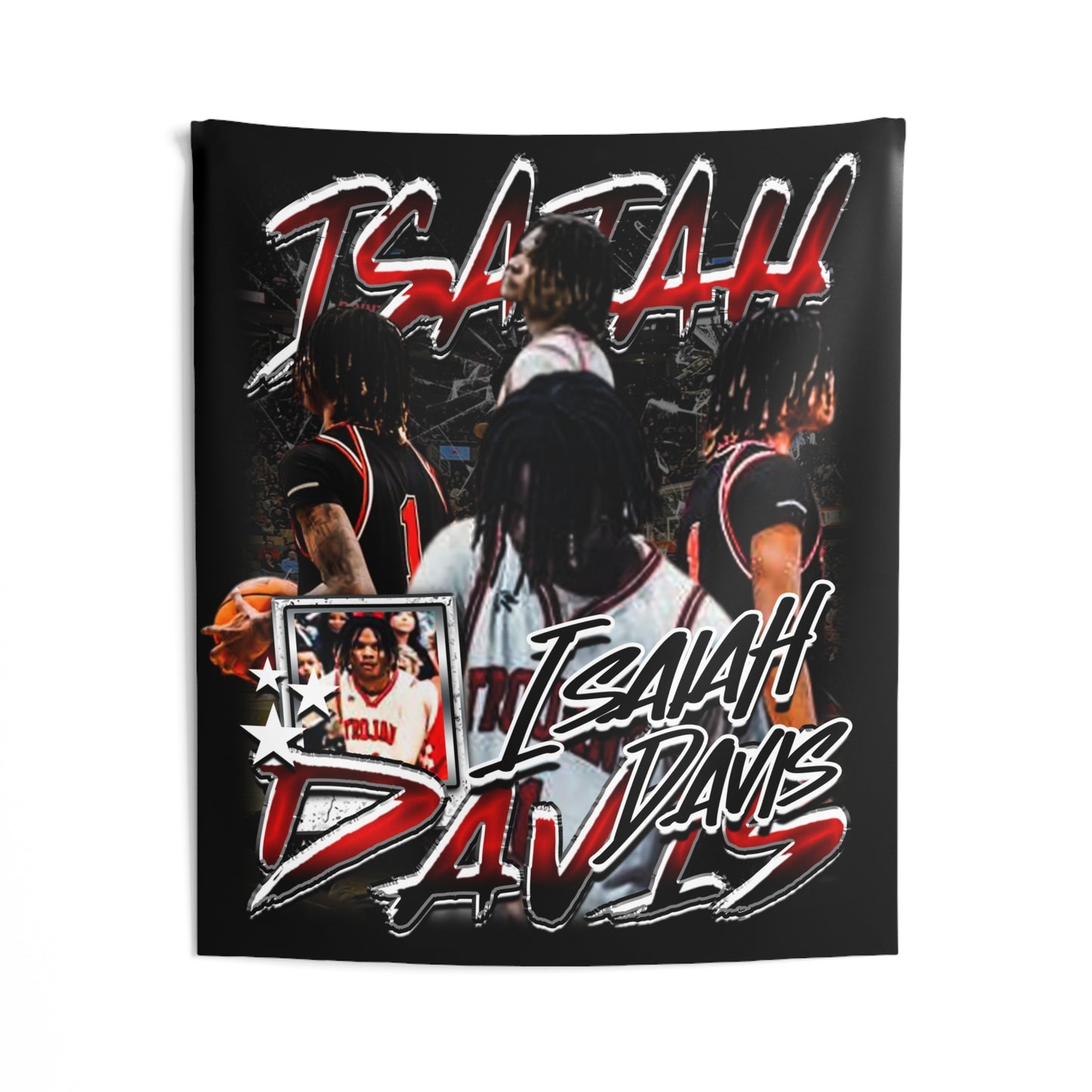 Isaiah Davis Tapestry 50” x 60”