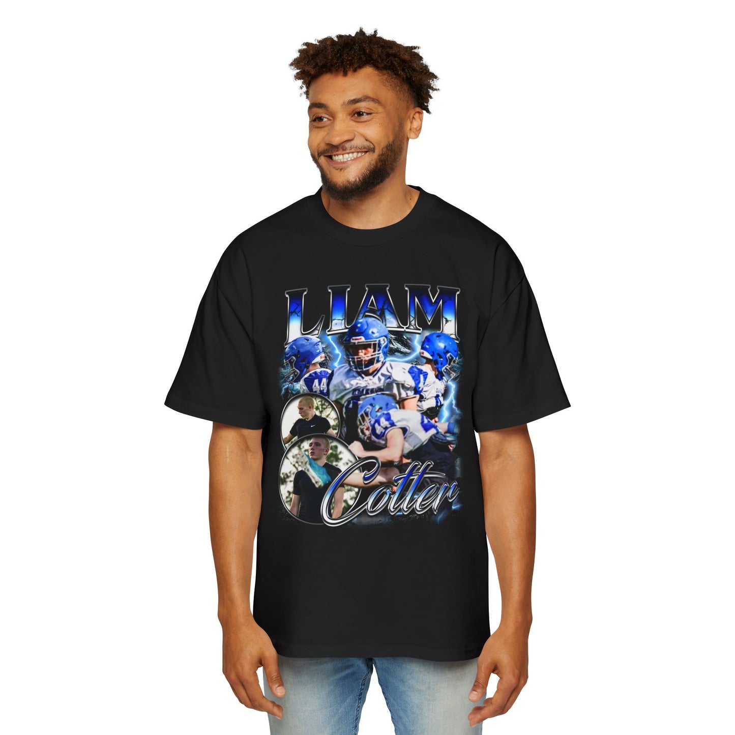 Liam Cotter Oversized Retro Tee
