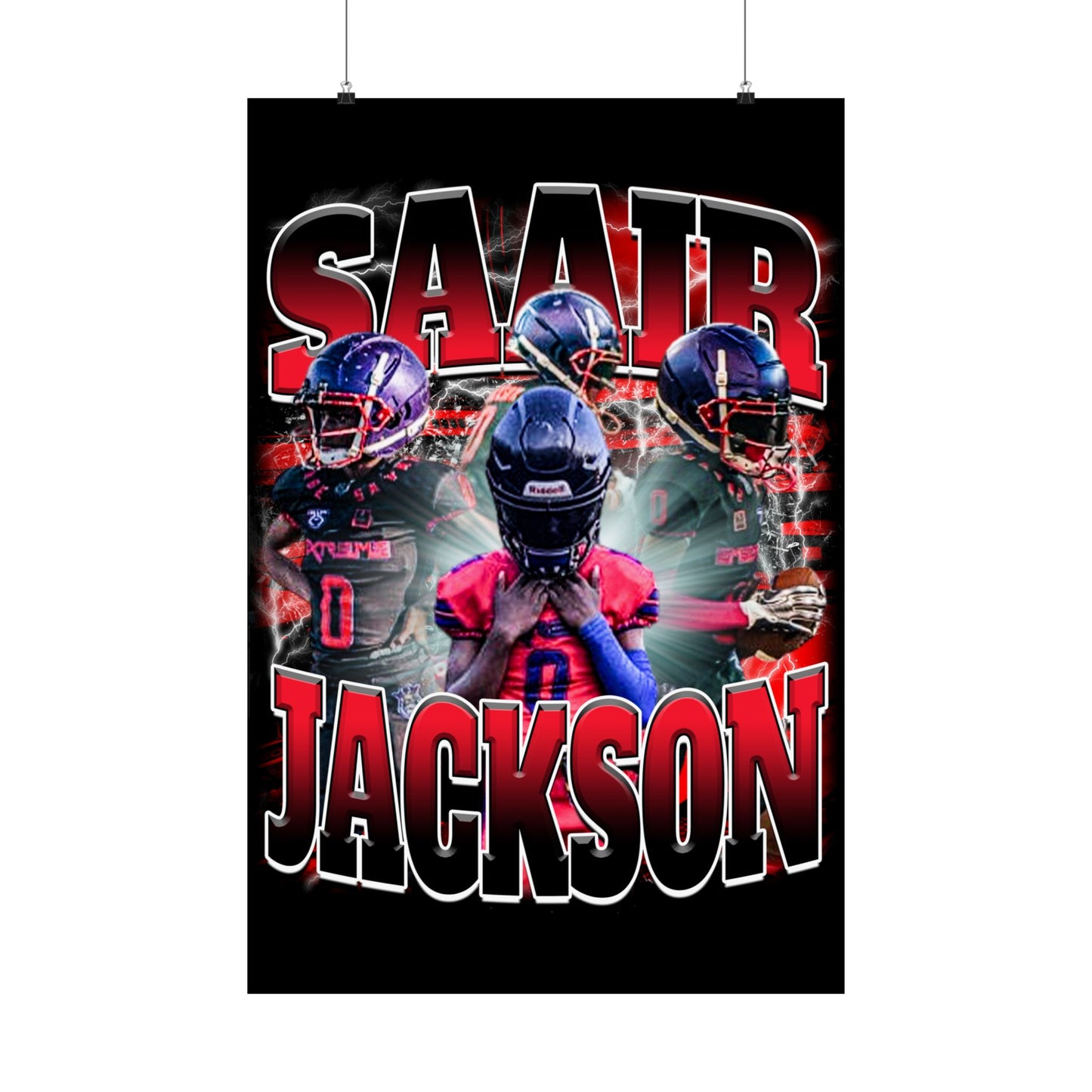 Saair Jackson Poster 24" x 36"