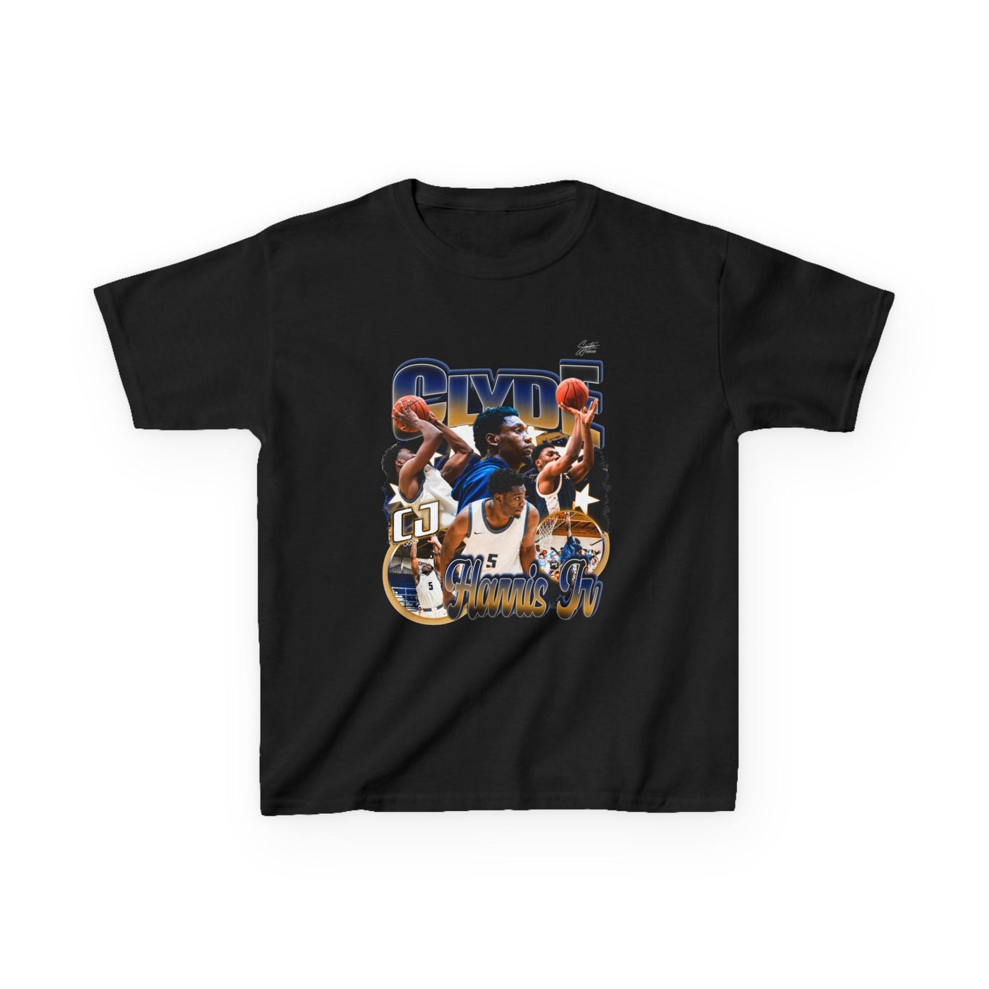 Clyde Harris Jr Youth Heavy Cotton Tee