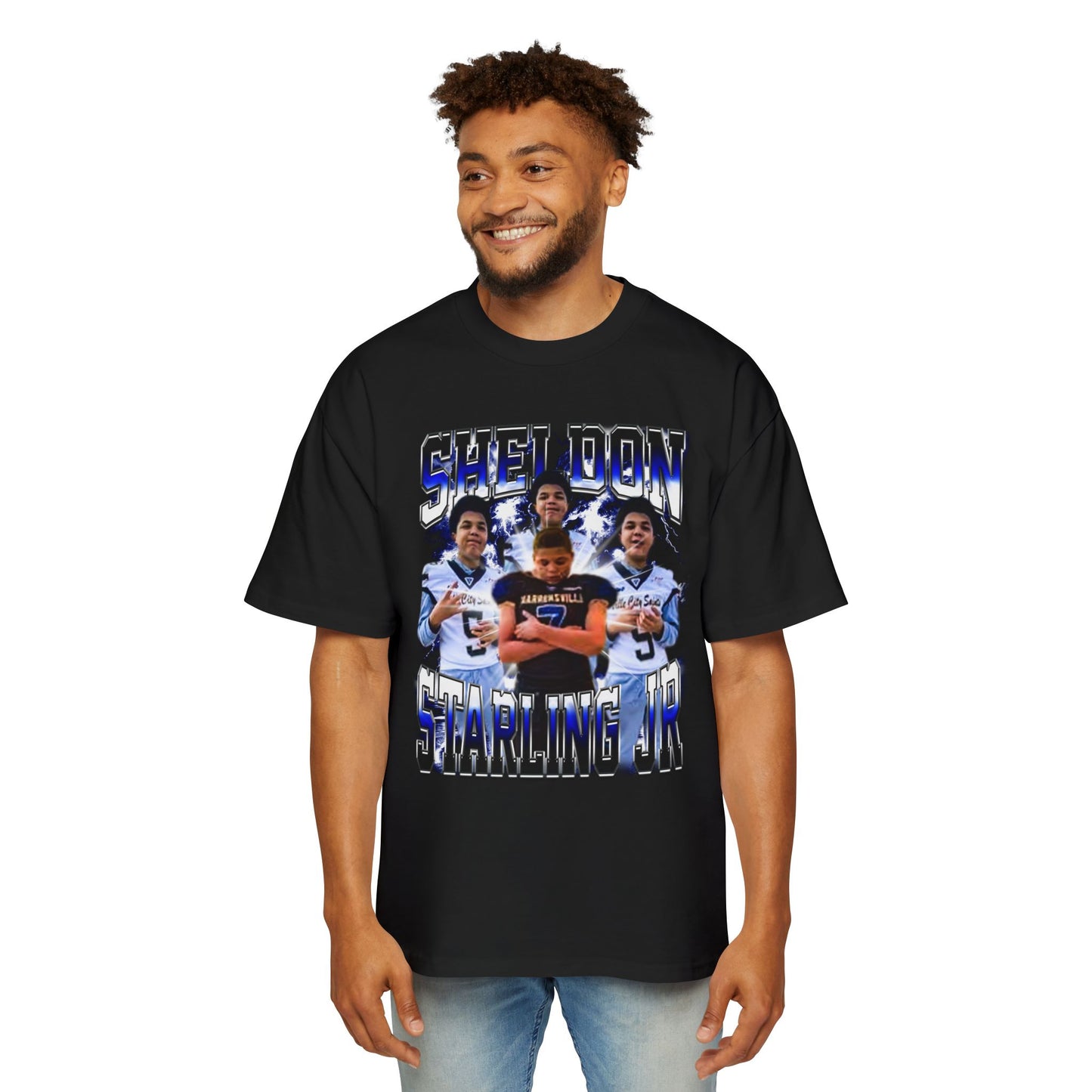 Sheldon Starling Jr Oversized Retro Tee