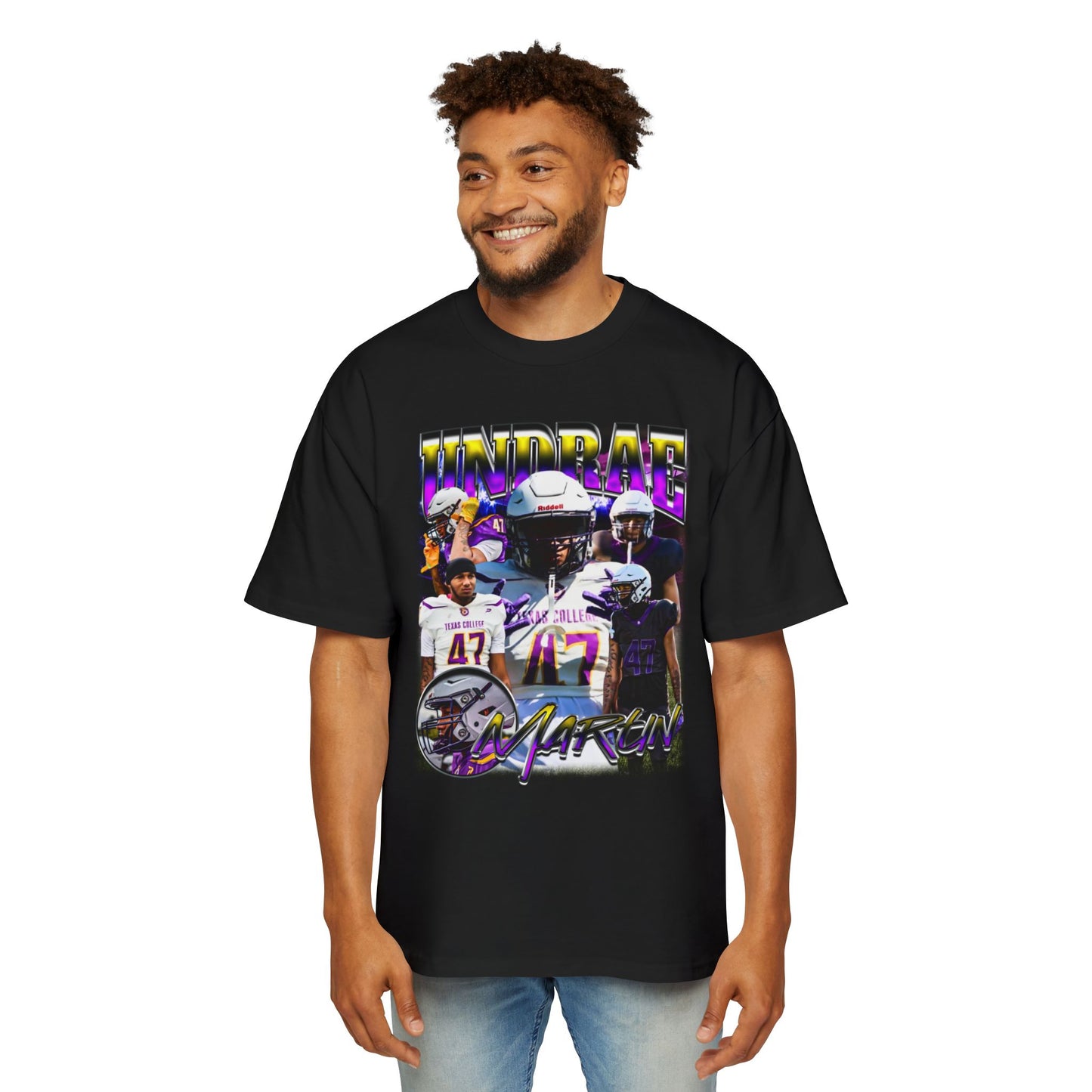 Undrae Martin Oversized Retro Tee