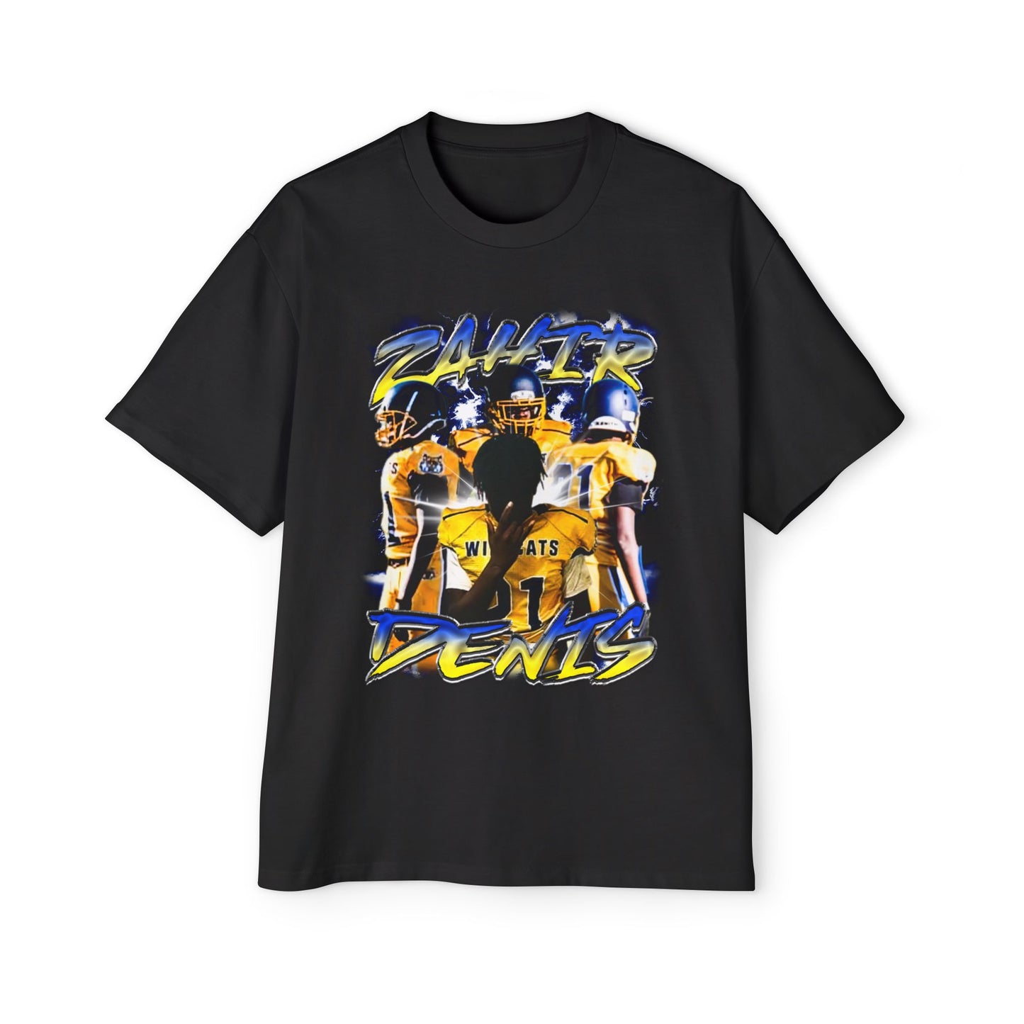 Zahir Denis Oversized Retro Tee