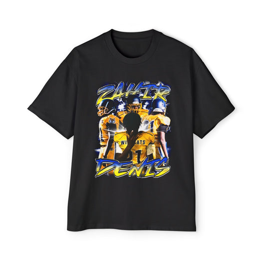 Zahir Denis Oversized Retro Tee