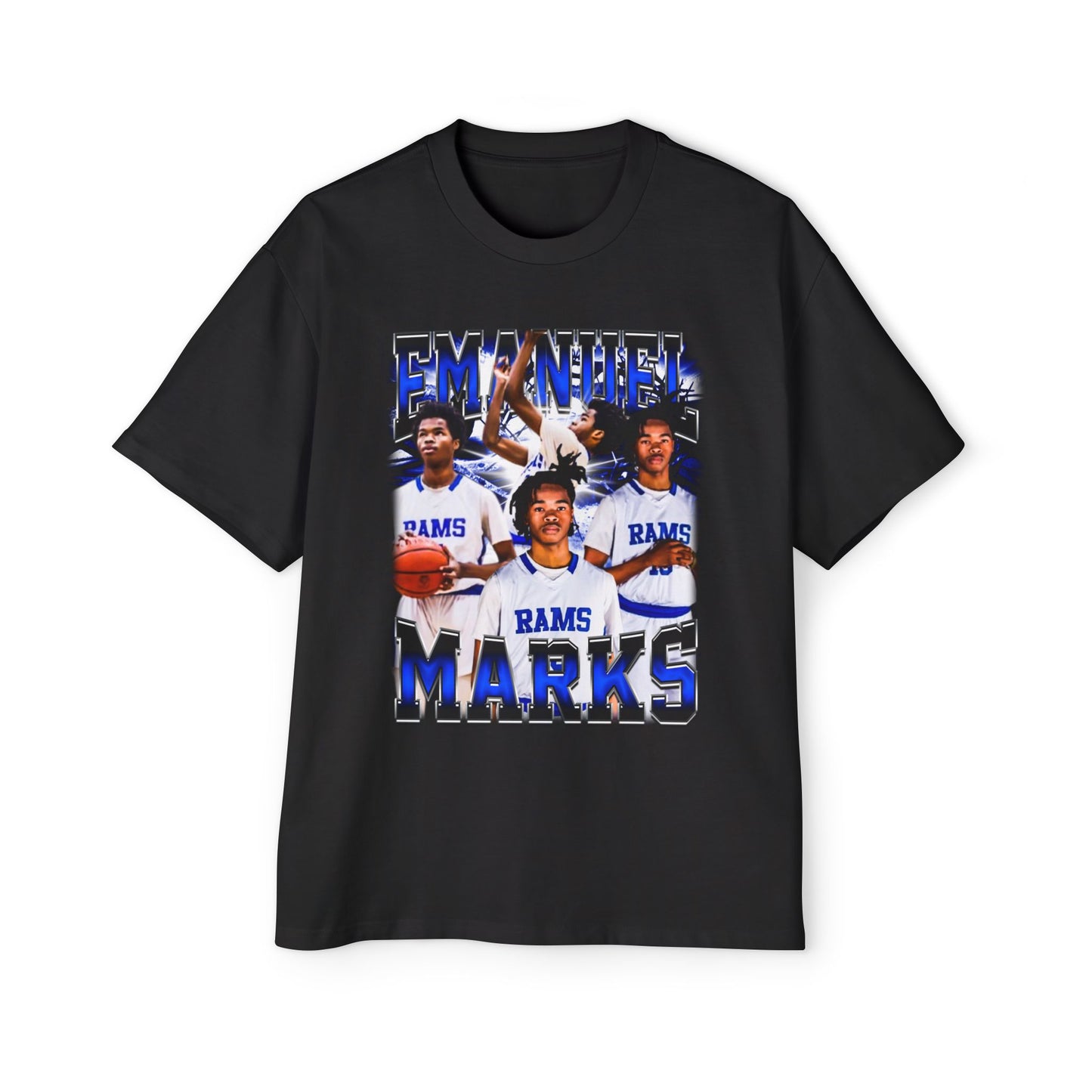 Emanuel Marks Oversized Retro Tee