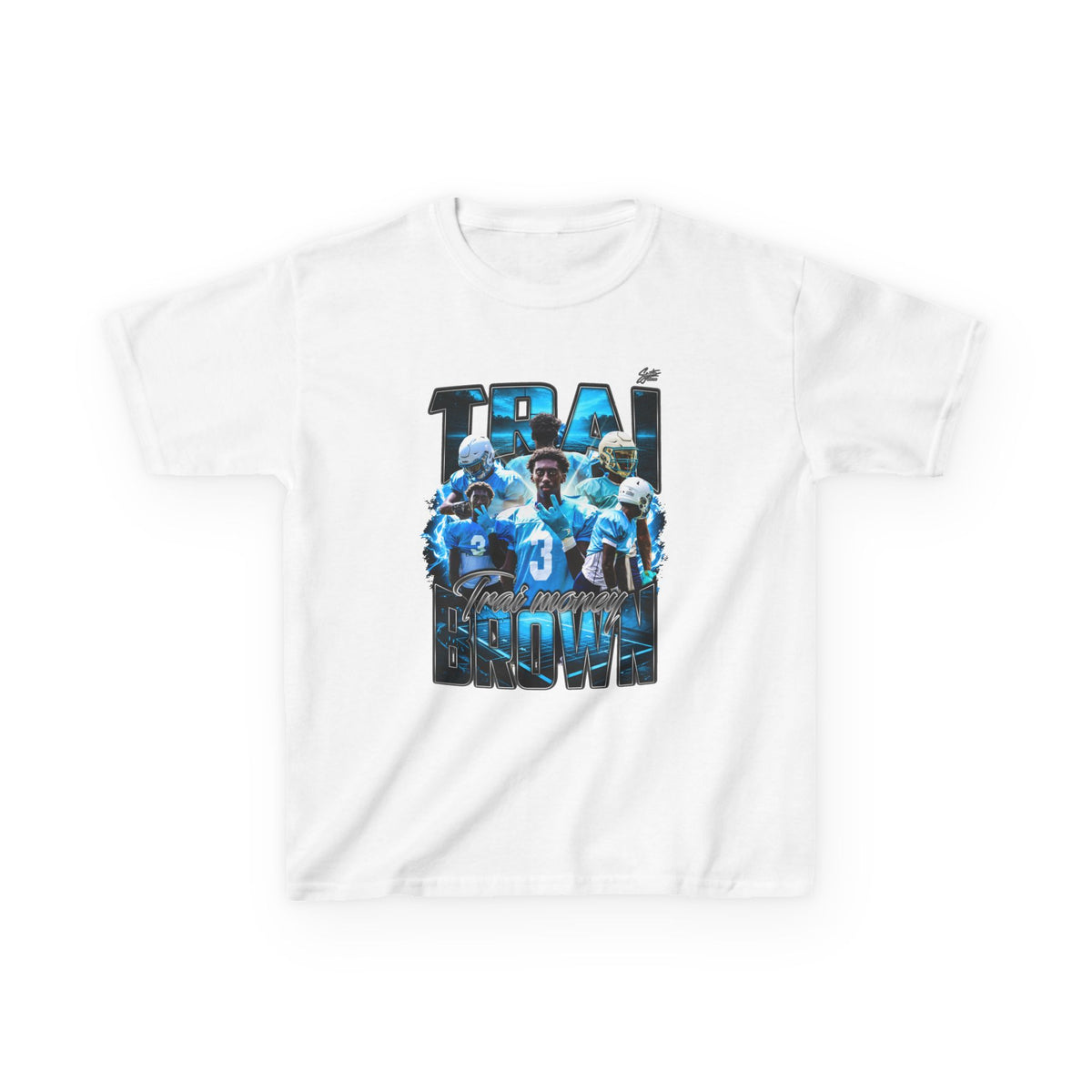 Trai Brown Youth Heavy Cotton Tee