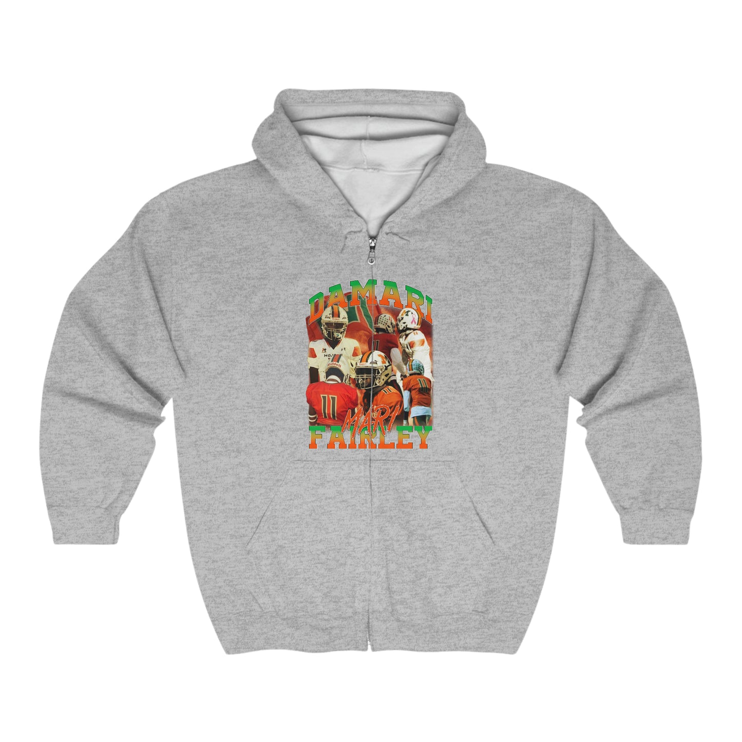 Damari Fairley Full Zip Hoodie