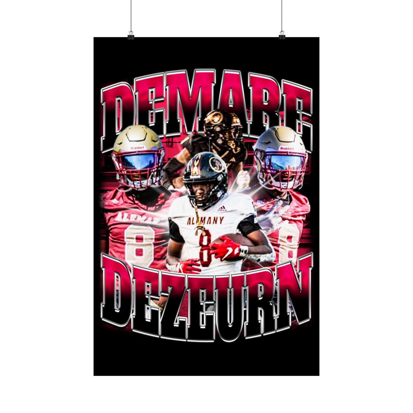 Demare Dezeurn Poster 24" x 36"