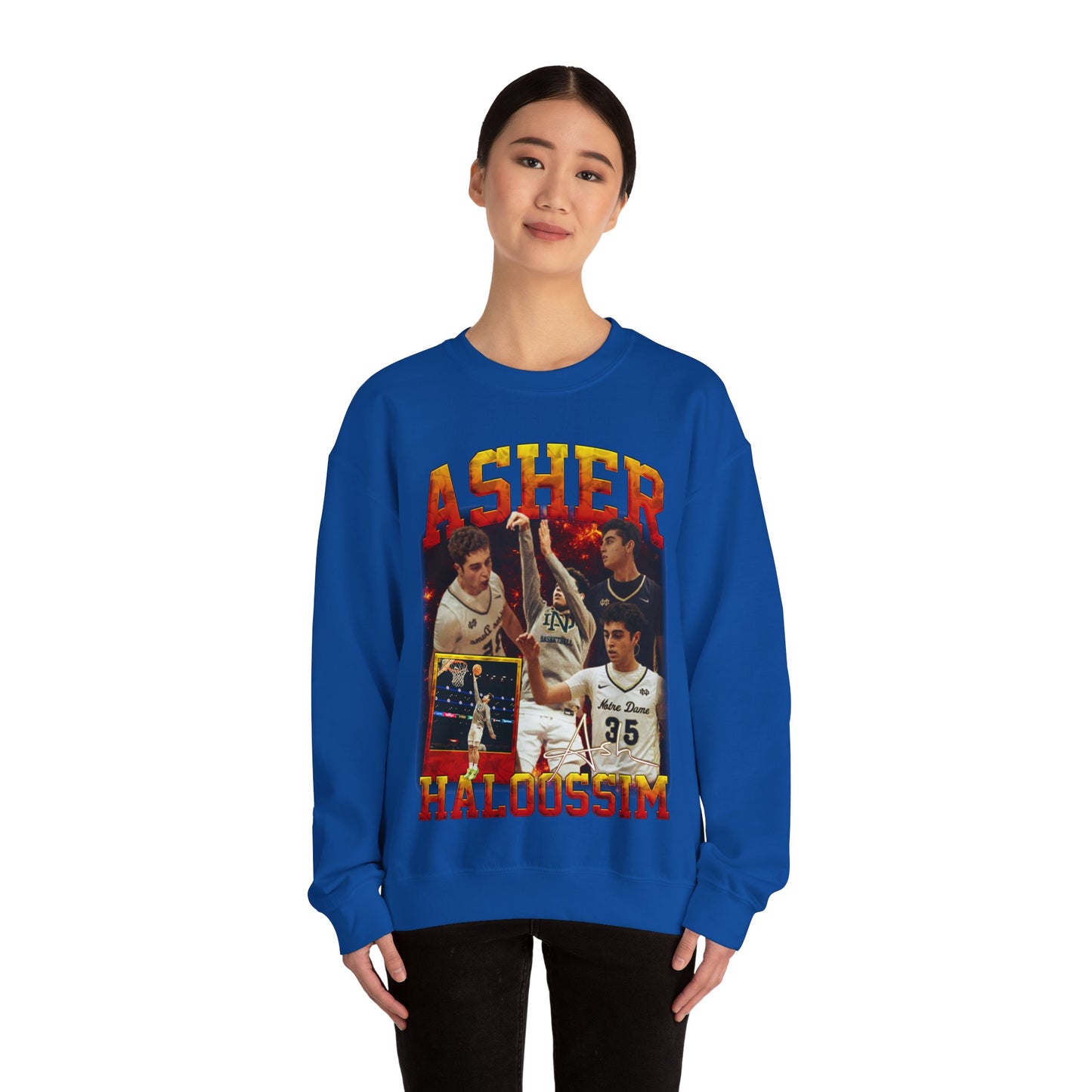 Asher Haloossim Crewneck Sweatshirt