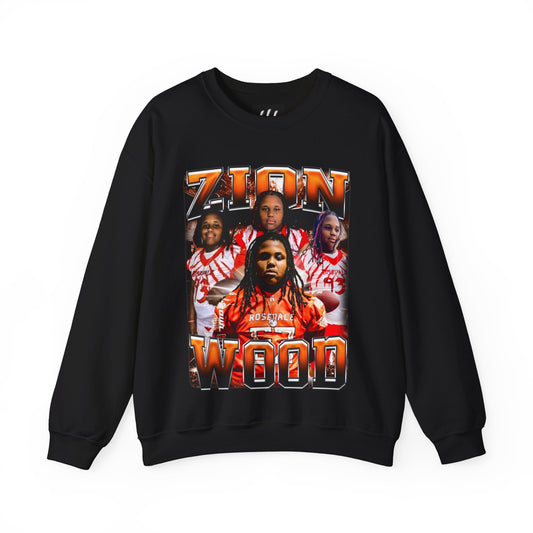 Zion wood Crewneck Sweatshirt