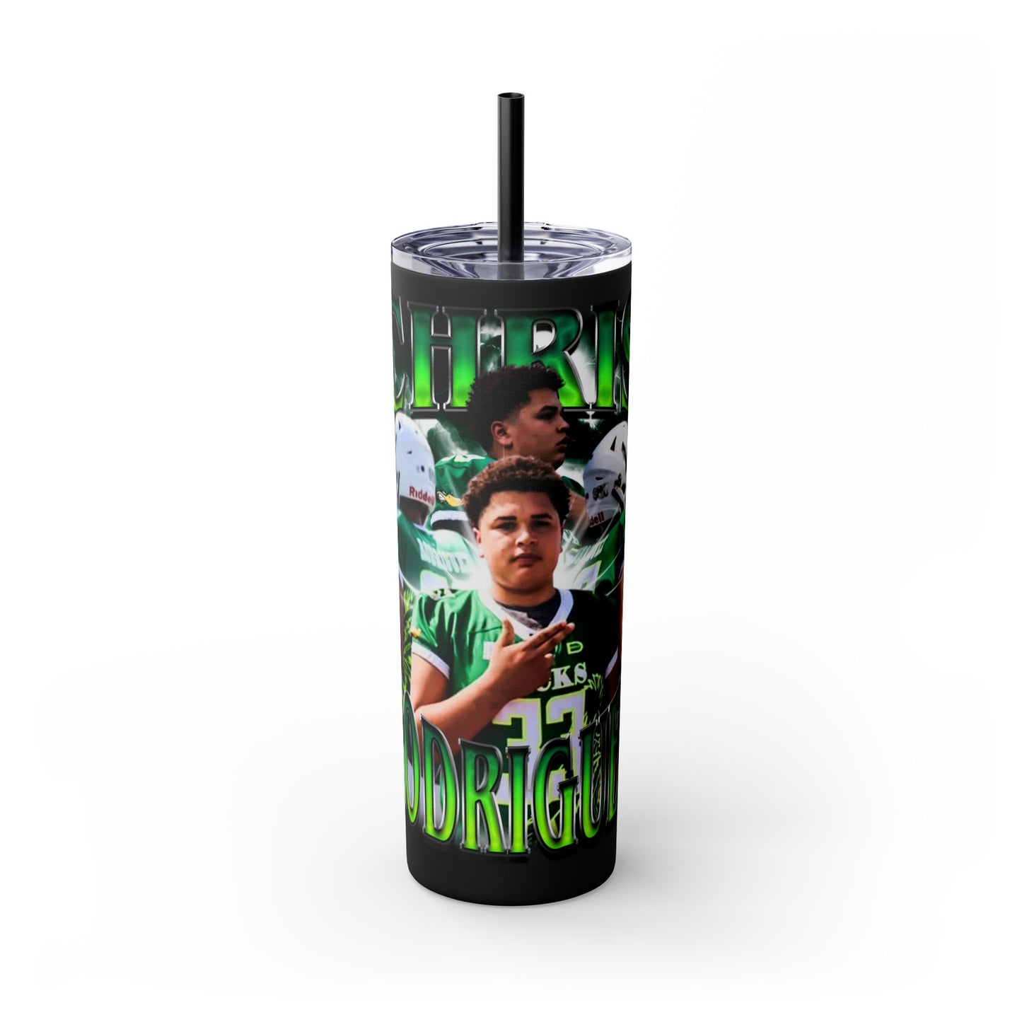 Chris Rodriguez Stainless Steal Tumbler