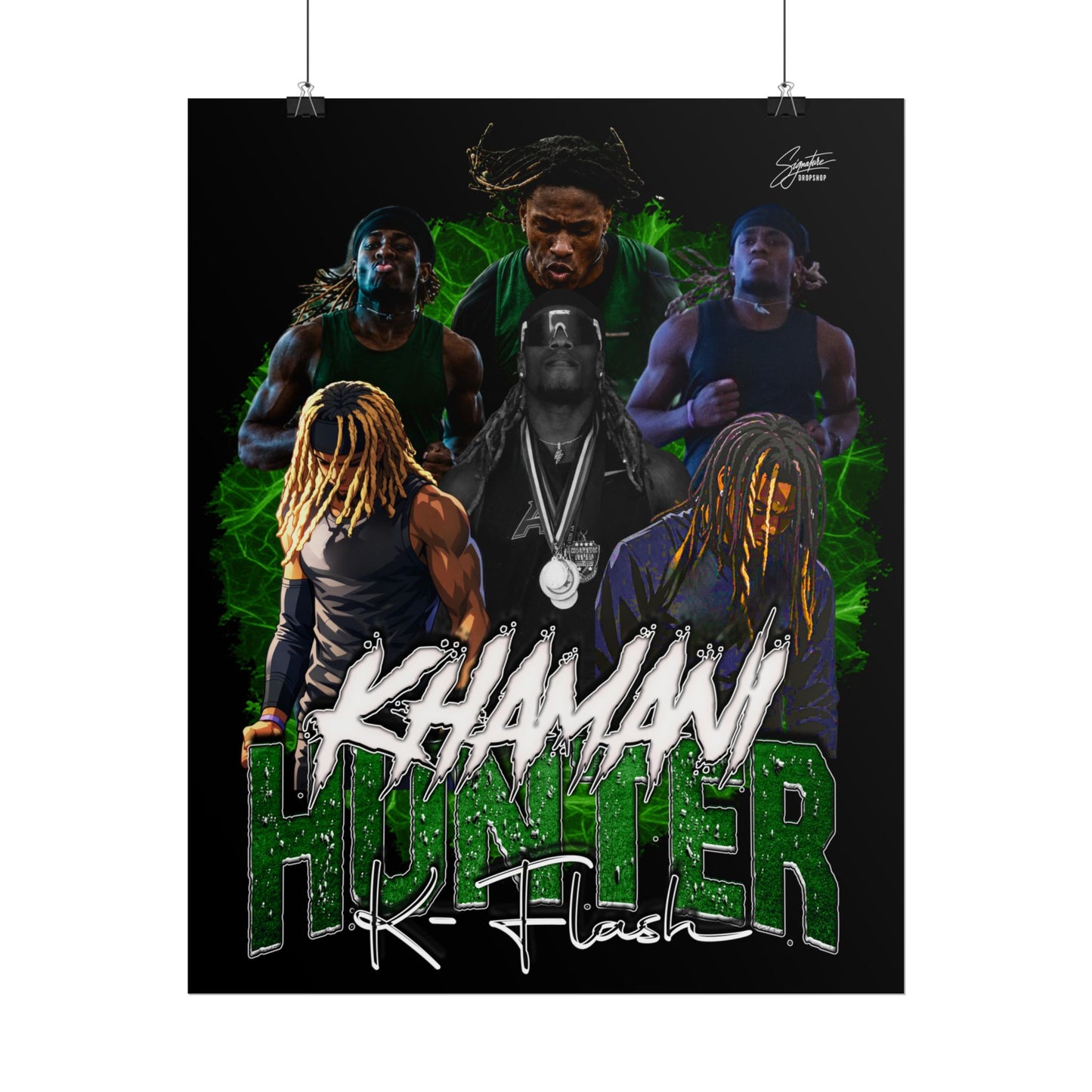 Khamani Hunter Poster